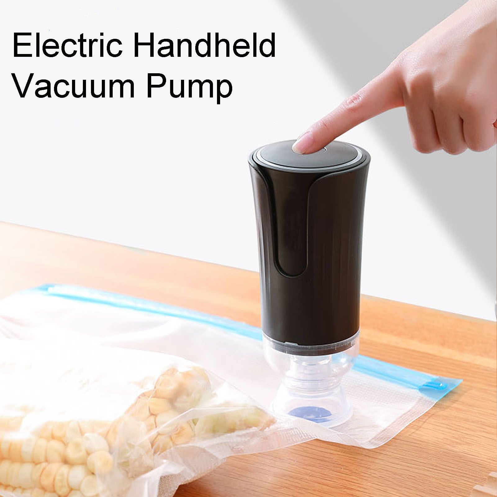 Vacuum Sealer Mini Portable Home Kitchen Handheld USB Electric Food Vacuum view 15