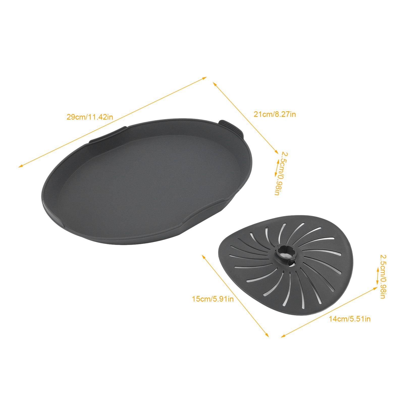 High Temperature Resistant Silicone Pan Food Processor Blade Protector for view 15
