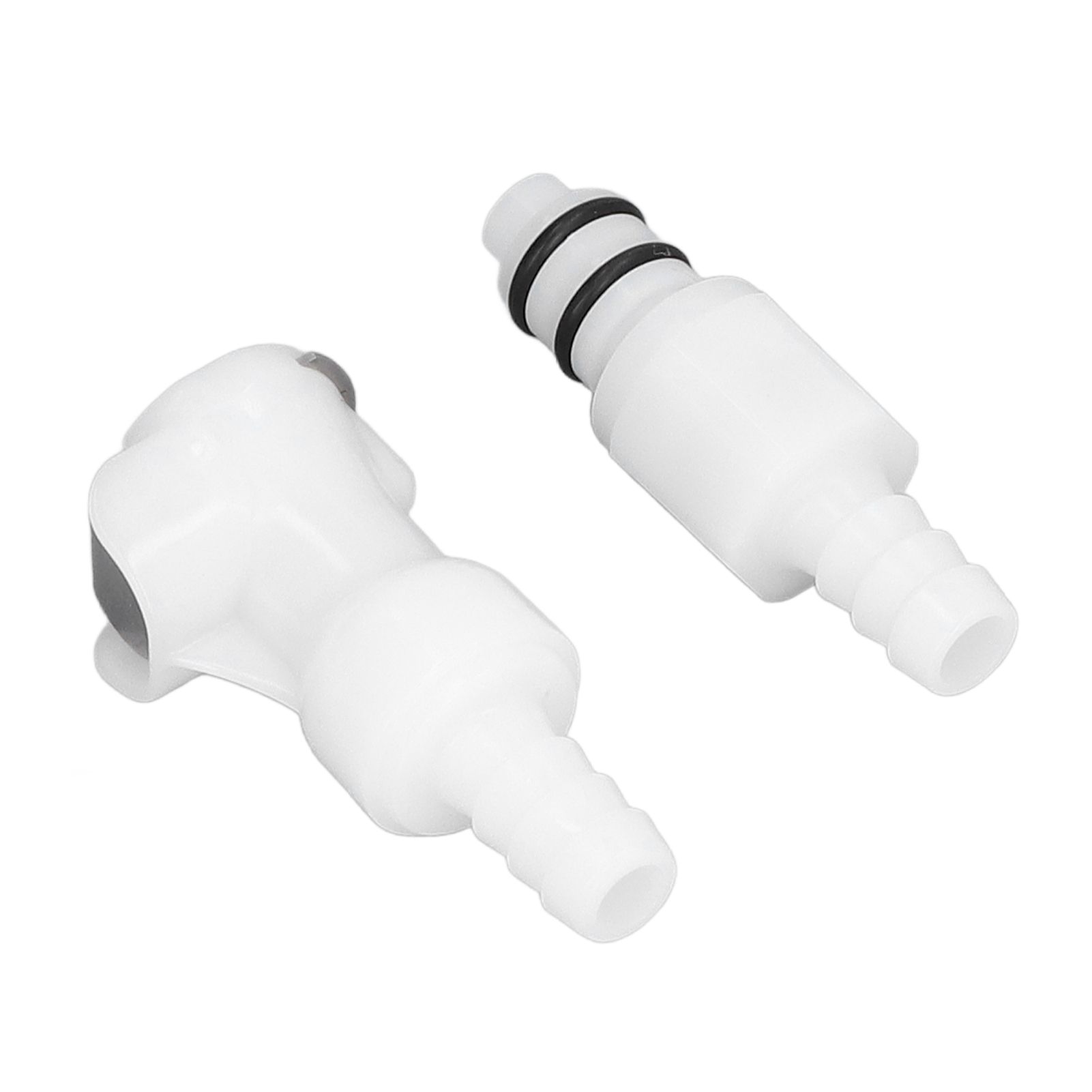 Plastic Hose Quick Connector 5/16 Tube with Shut Off Food Grade Plastic Water view 4