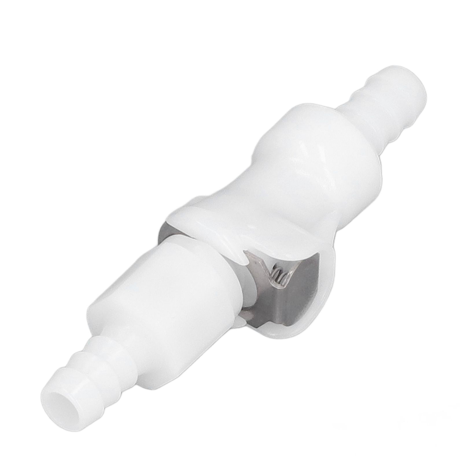 Plastic Hose Quick Connector 5/16 Tube with Shut Off Food Grade Plastic Water view 6