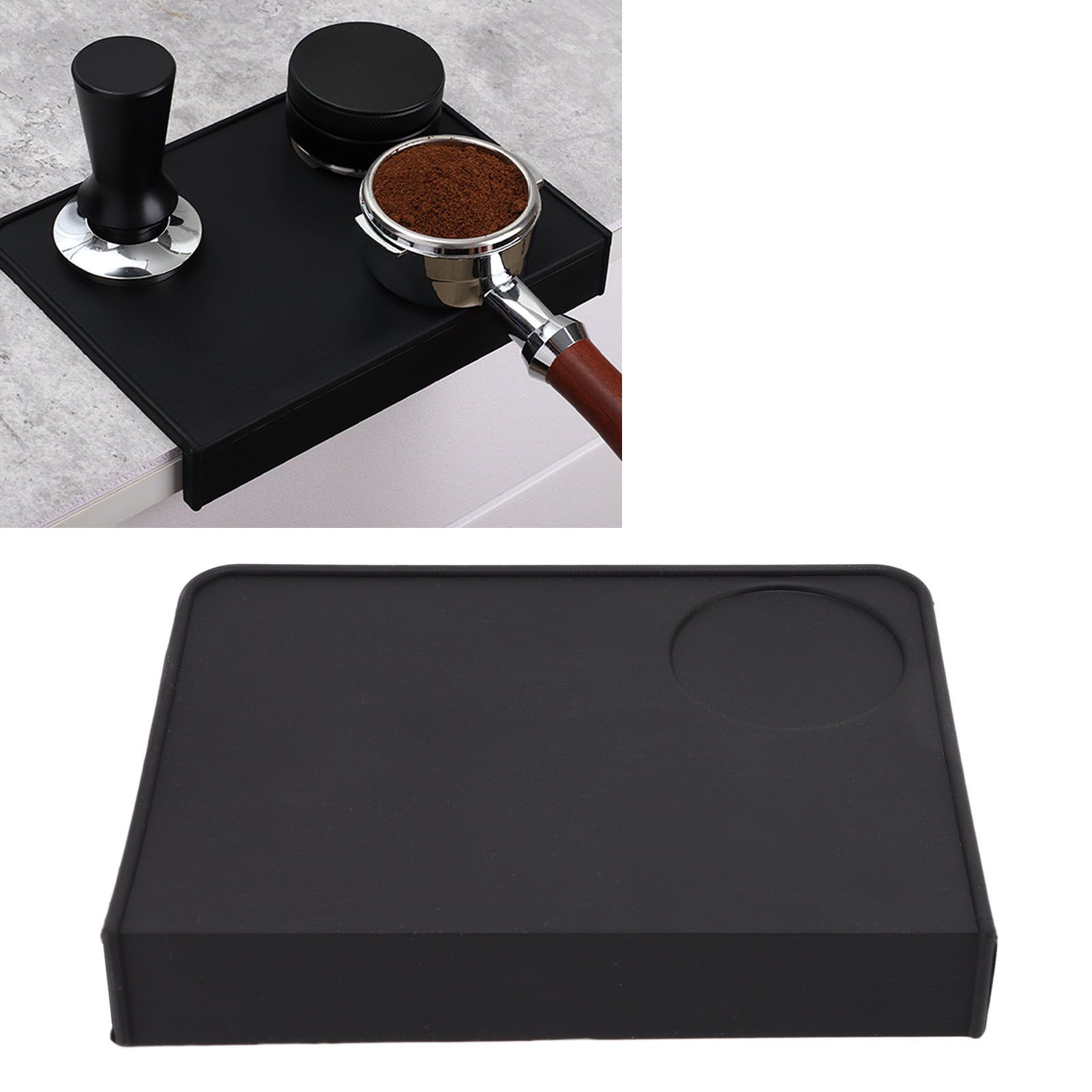 Coffee Tamper Mat Multipurpose Food Grade Slip Resistance Silicone Tamping Mat view 11