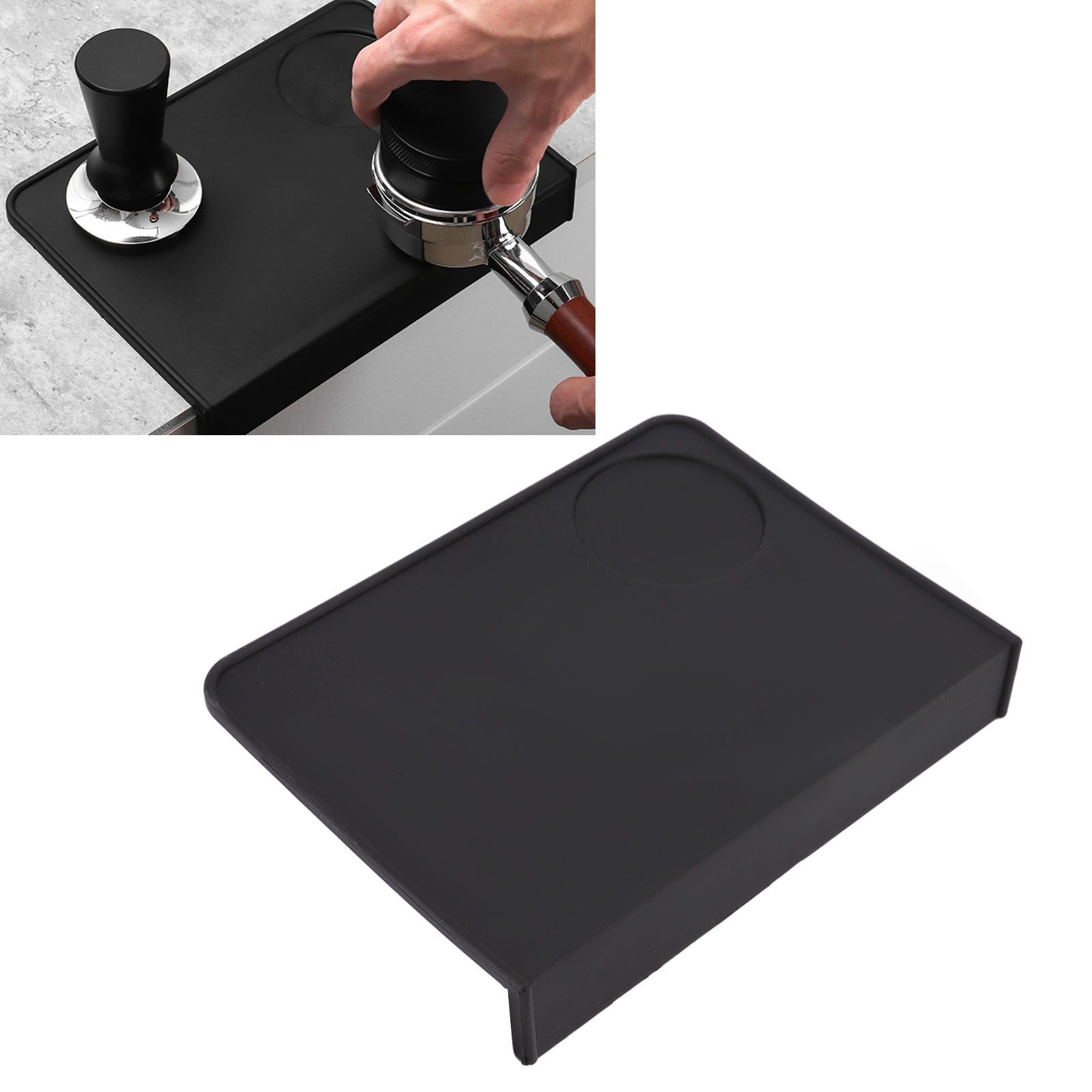 Coffee Tamper Mat Multipurpose Food Grade Slip Resistance Silicone Tamping Mat view 12