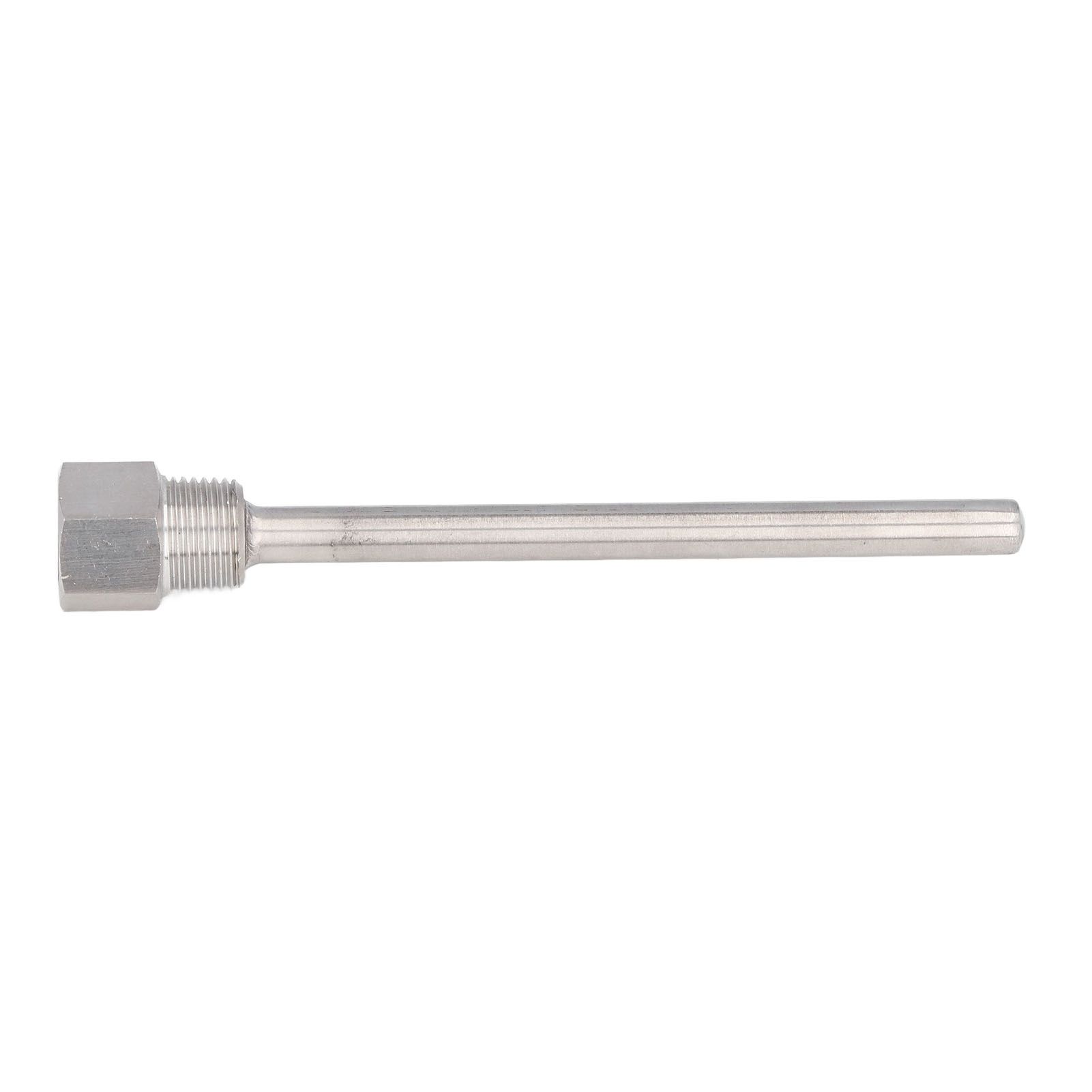 Stainless Steel Thermowell G1/2 Male Thread 6.7in Length Thermowell for view 6