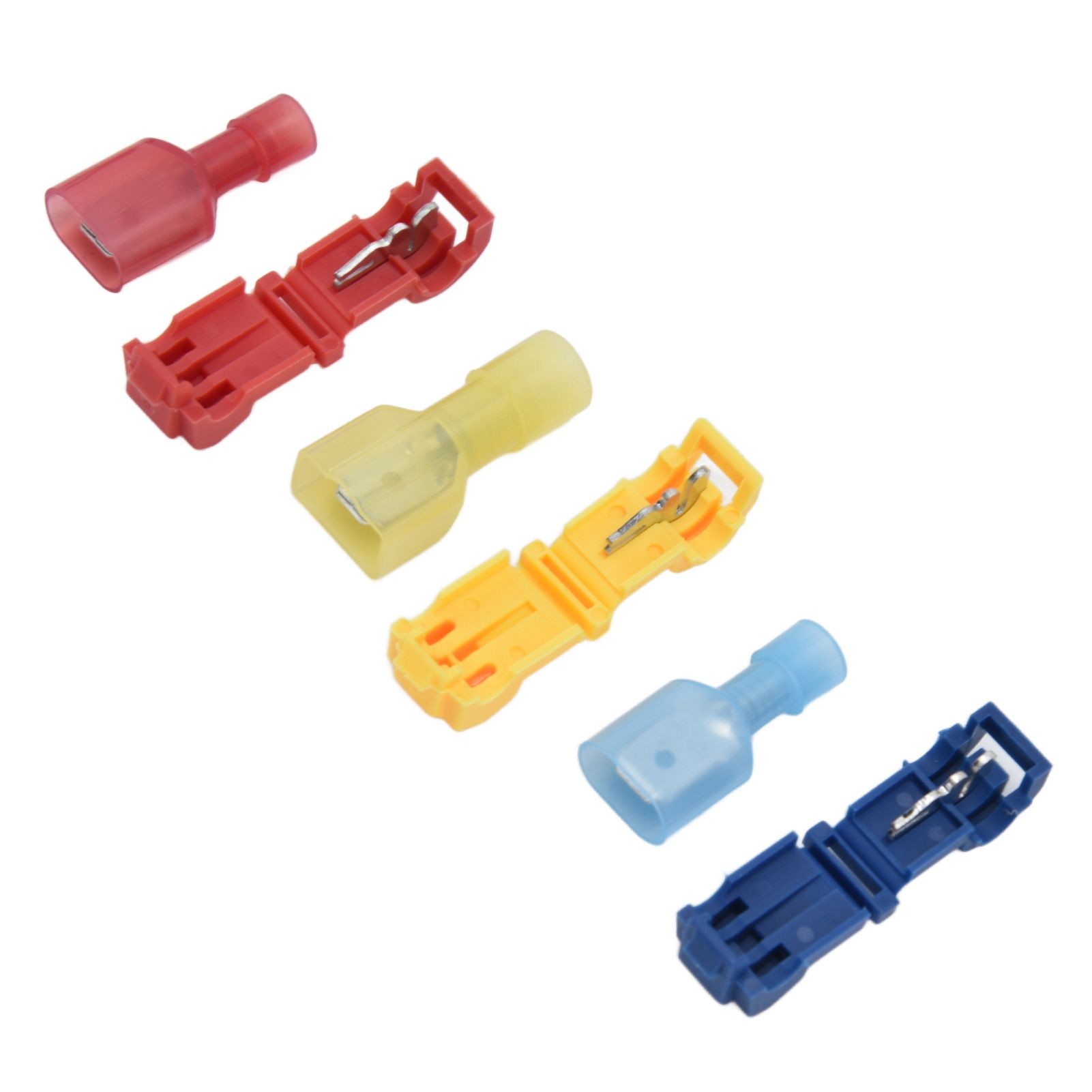 Disconnect Connector Kit T Shape Electrical Insulated Terminals for Home view 7