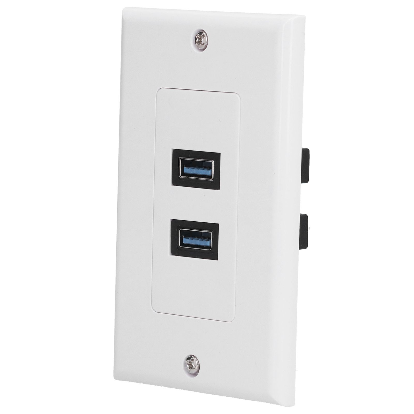 USB 3.0 Wall Plate Data Transmission 2 Port USB 3.0 Component Composite Wall view 2