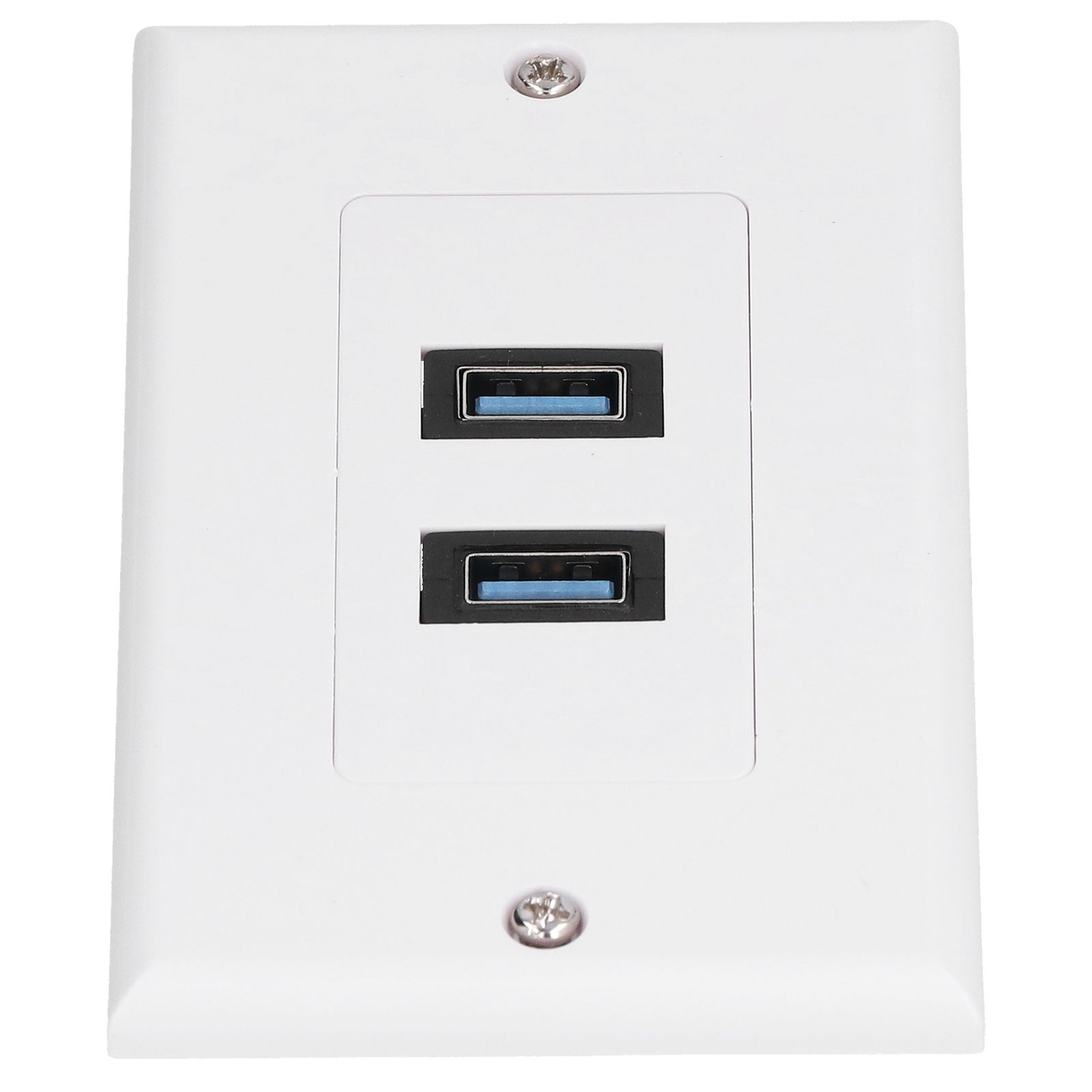 USB 3.0 Wall Plate Data Transmission 2 Port USB 3.0 Component Composite Wall view 4