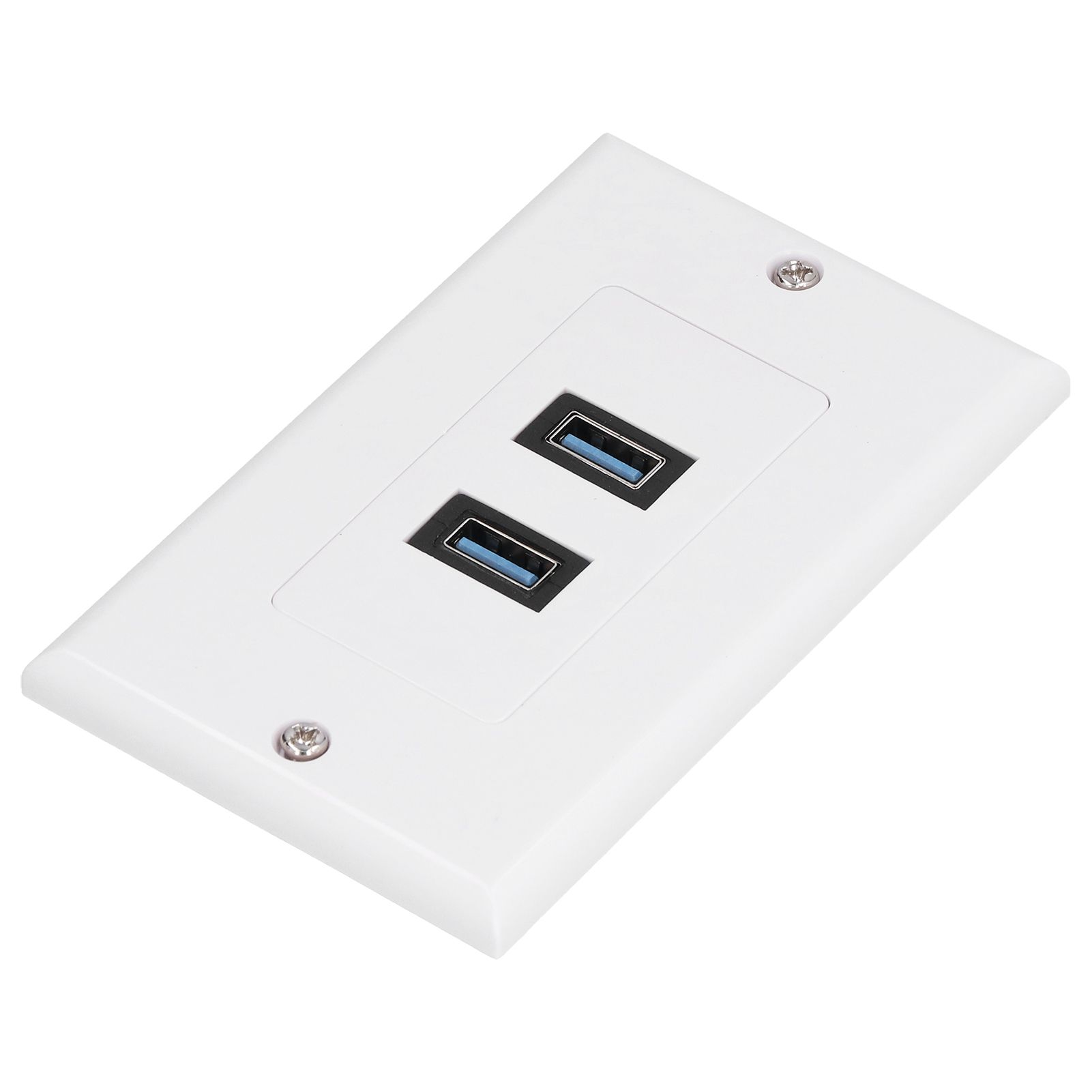 USB 3.0 Wall Plate Data Transmission 2 Port USB 3.0 Component Composite Wall view 5