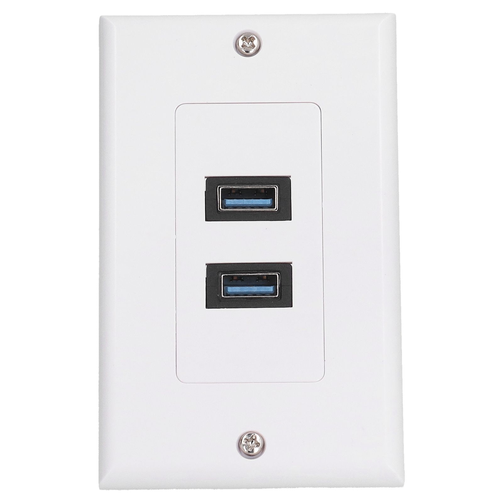 USB 3.0 Wall Plate Data Transmission 2 Port USB 3.0 Component Composite Wall view 8