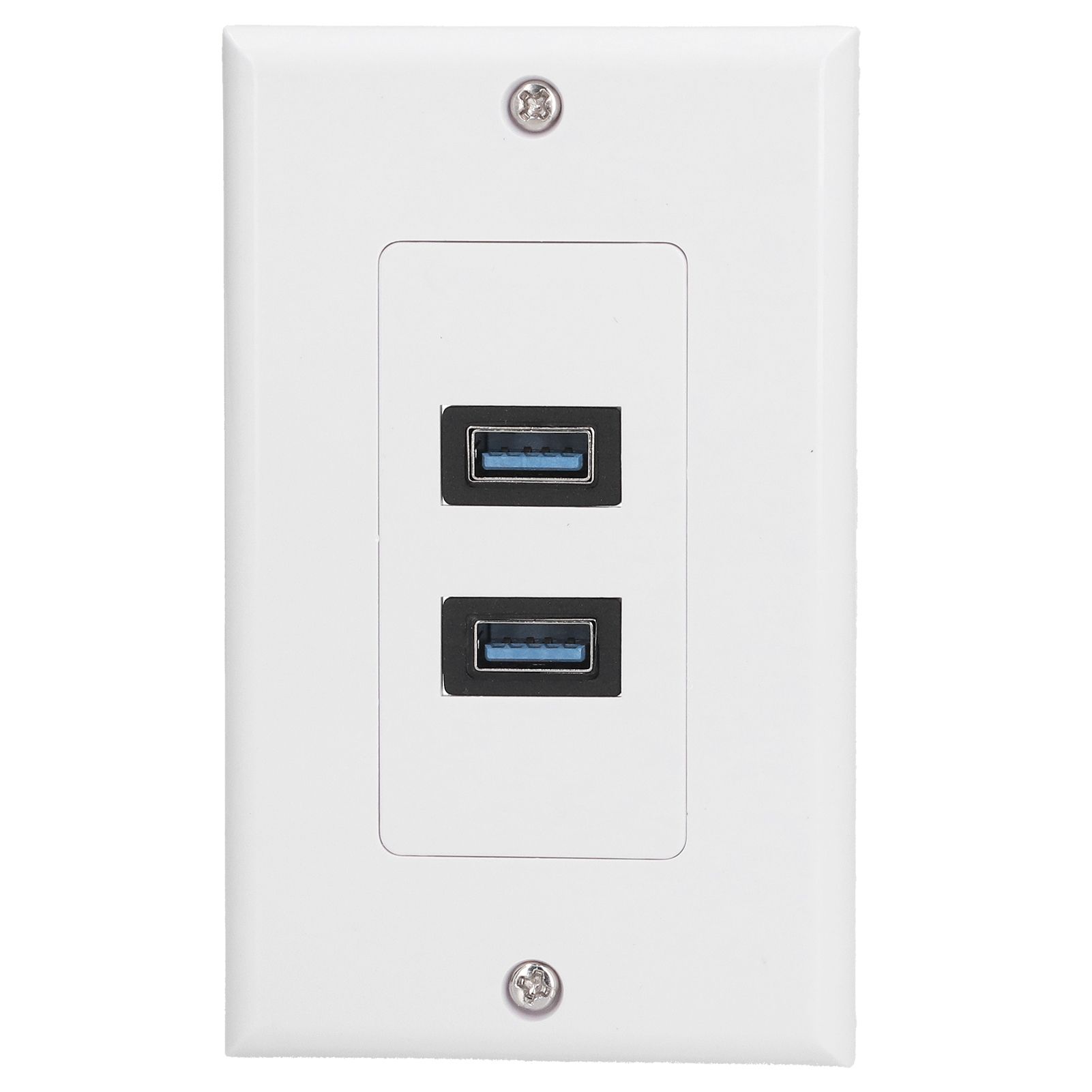 USB 3.0 Wall Plate Data Transmission 2 Port USB 3.0 Component Composite Wall view 10