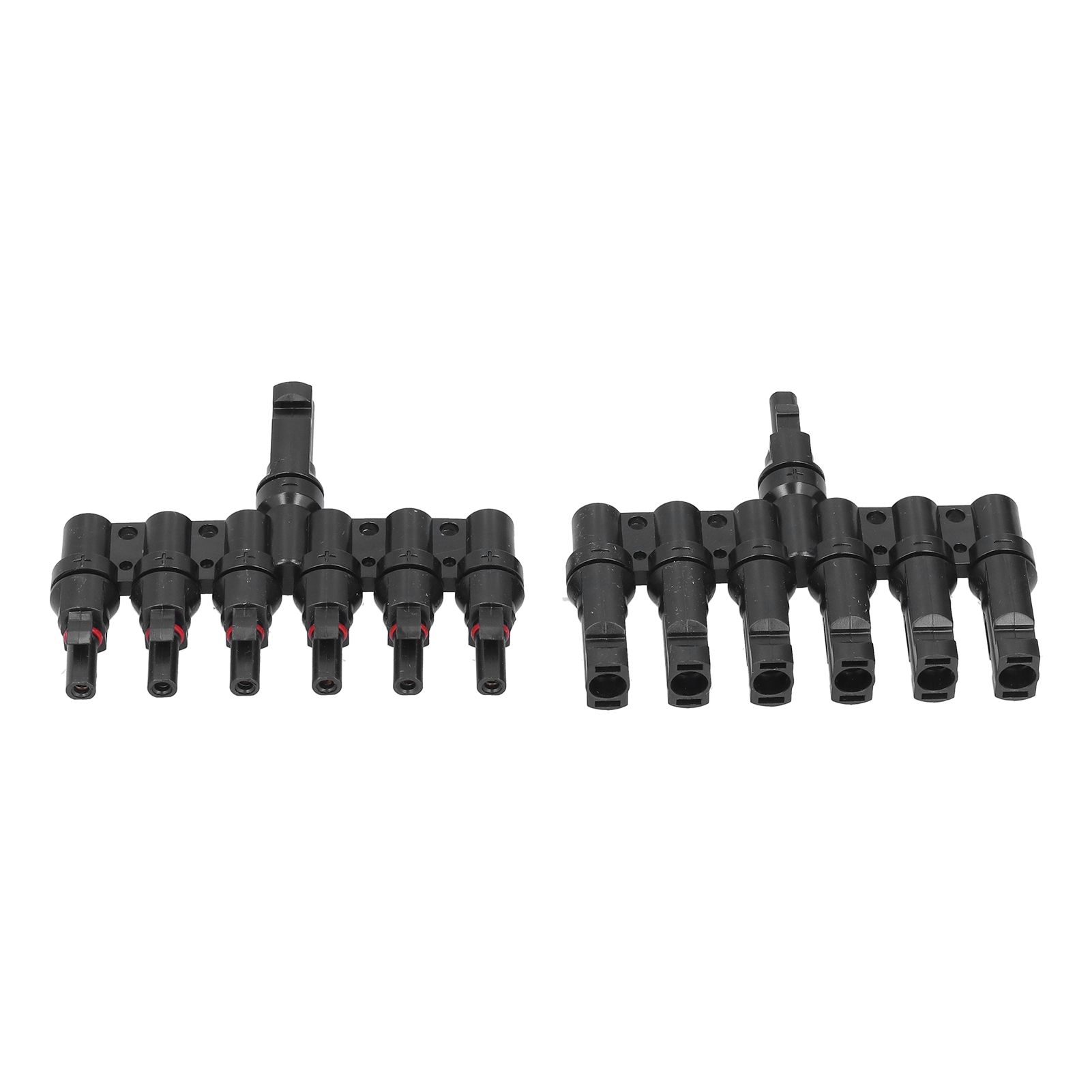 1 to 6 Branch Connector 6 Way Solar Panel Branch Connector Waterproof Male — image 1