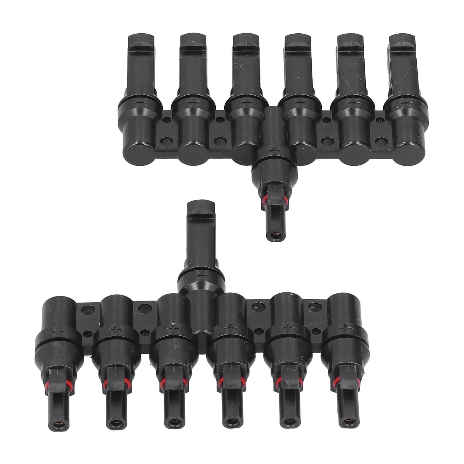 1 to 6 Branch Connector 6 Way Solar Panel Branch Connector Waterproof Male view 2