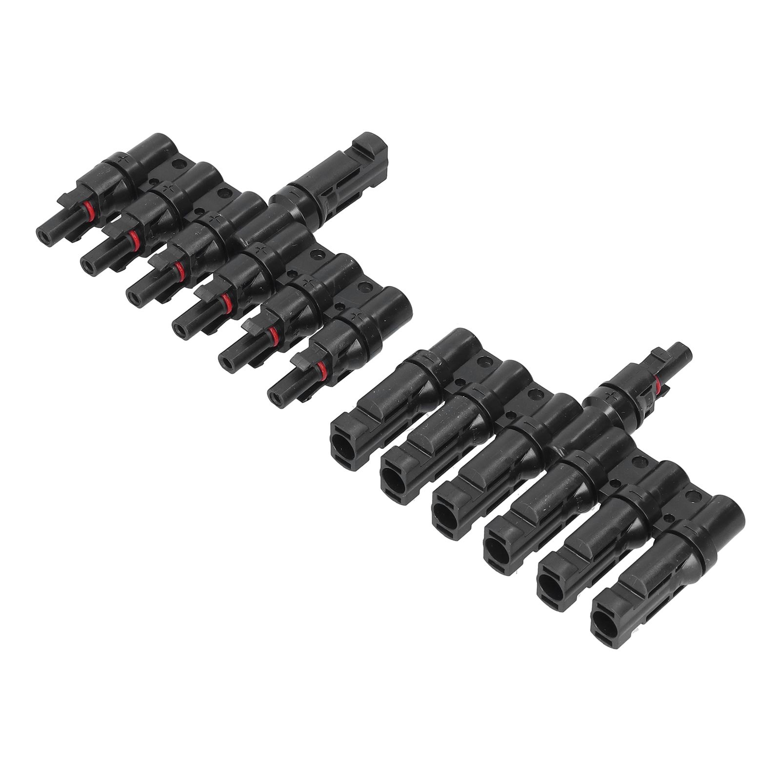 1 to 6 Branch Connector 6 Way Solar Panel Branch Connector Waterproof Male view 3