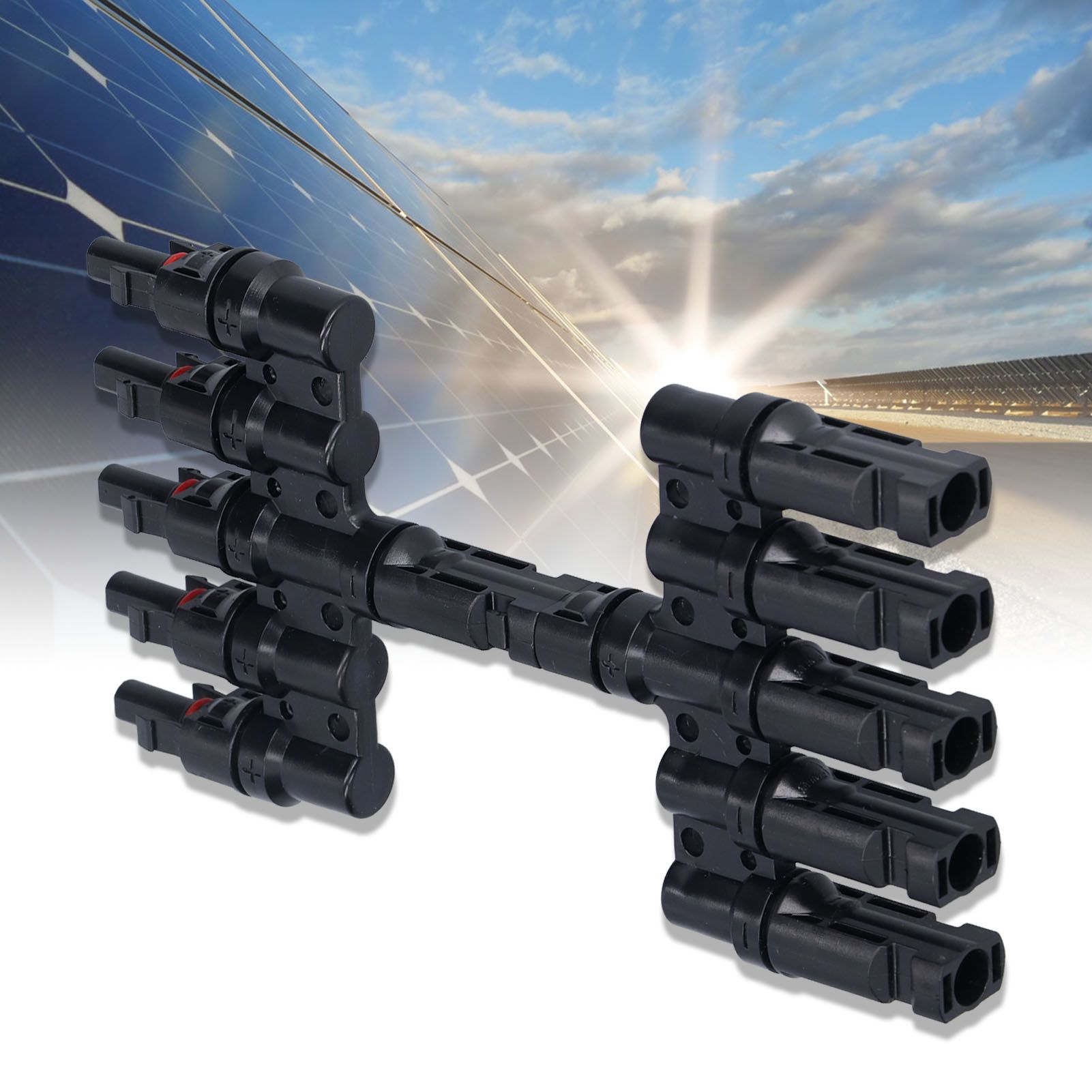 1 to 5 Branch Connector 5 Way Solar Panel Cable Branch Connector IP67 view 12