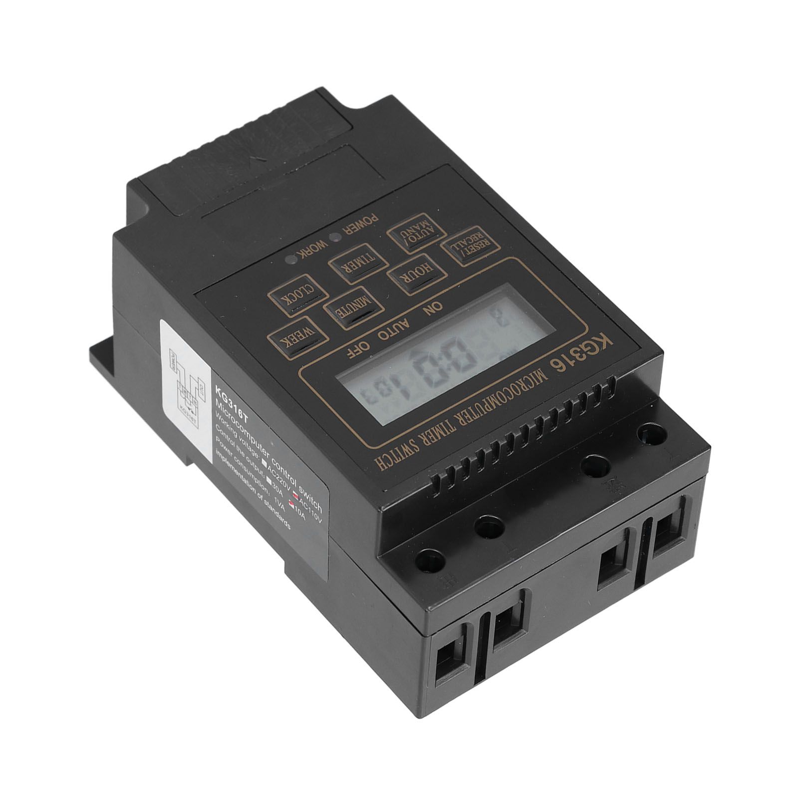110V Timer Switch Kg316t Automatic Timing Controller 10A for Outdoor Street view 10