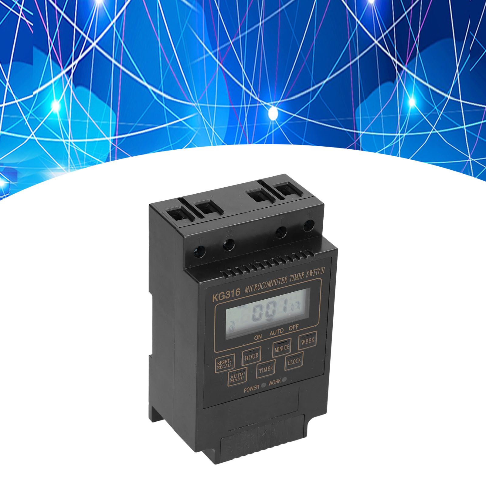 110V Timer Switch Kg316t Automatic Timing Controller 10A for Outdoor Street view 12