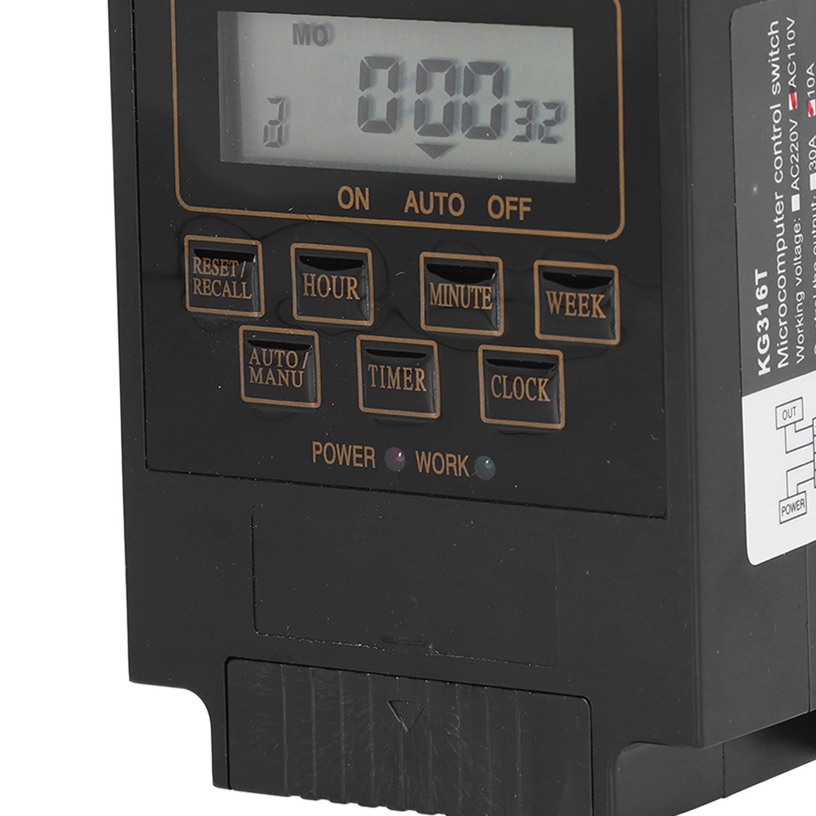 110V Timer Switch Kg316t Automatic Timing Controller 10A for Outdoor Street view 14