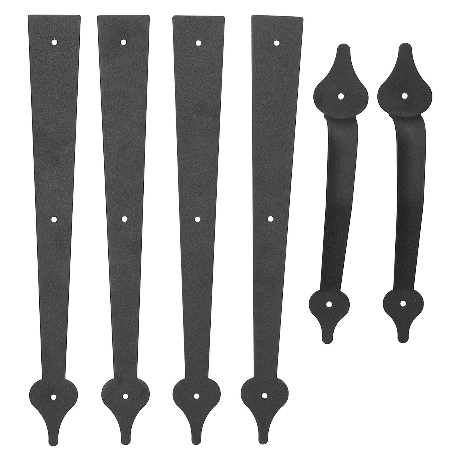 American Style Garage Handle Wrought Iron Garage Door Decoration Garage Door view 2