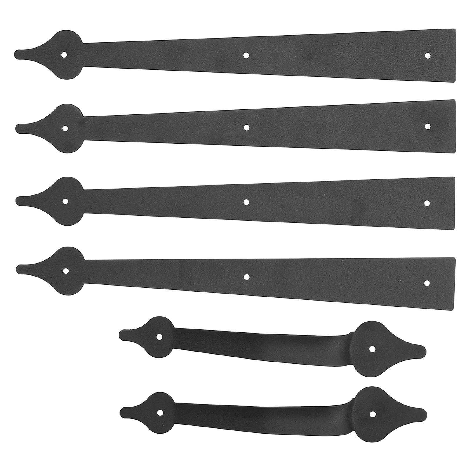 American Style Garage Handle Wrought Iron Garage Door Decoration Garage Door view 3