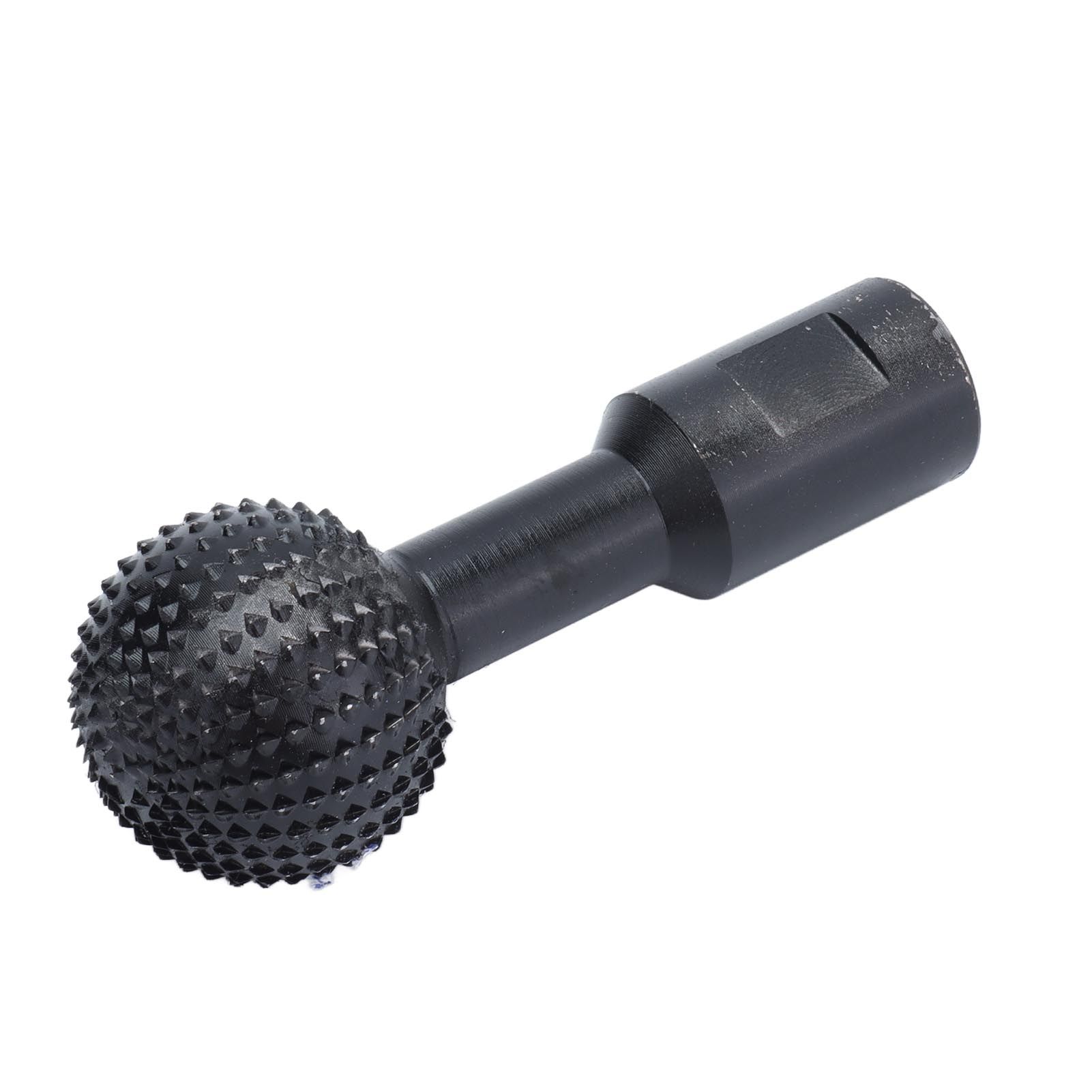 Power Sphere Grinder Attachment Wood Carving Burrs 10mm Diameter Wear view 3