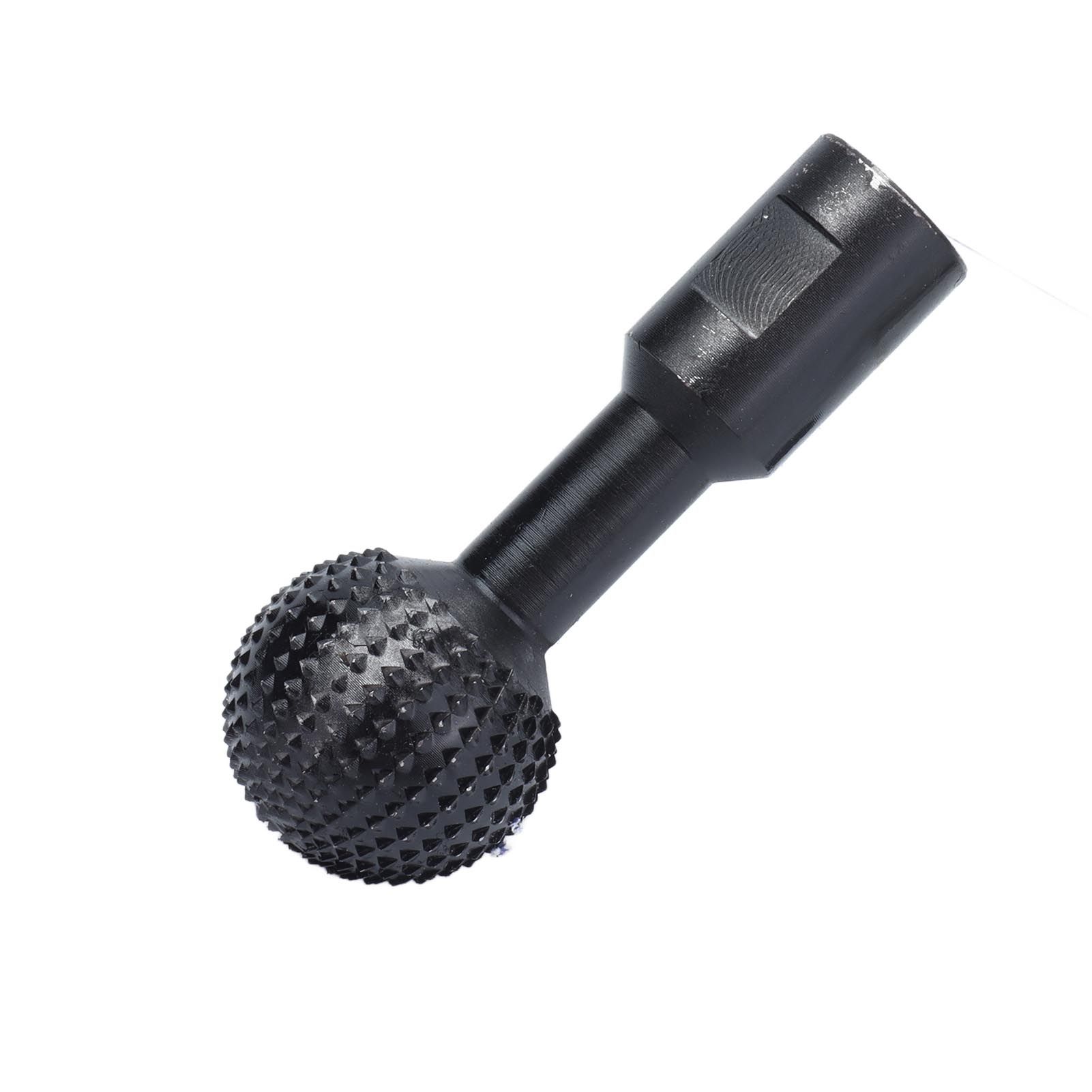 Power Sphere Grinder Attachment Wood Carving Burrs 10mm Diameter Wear view 4