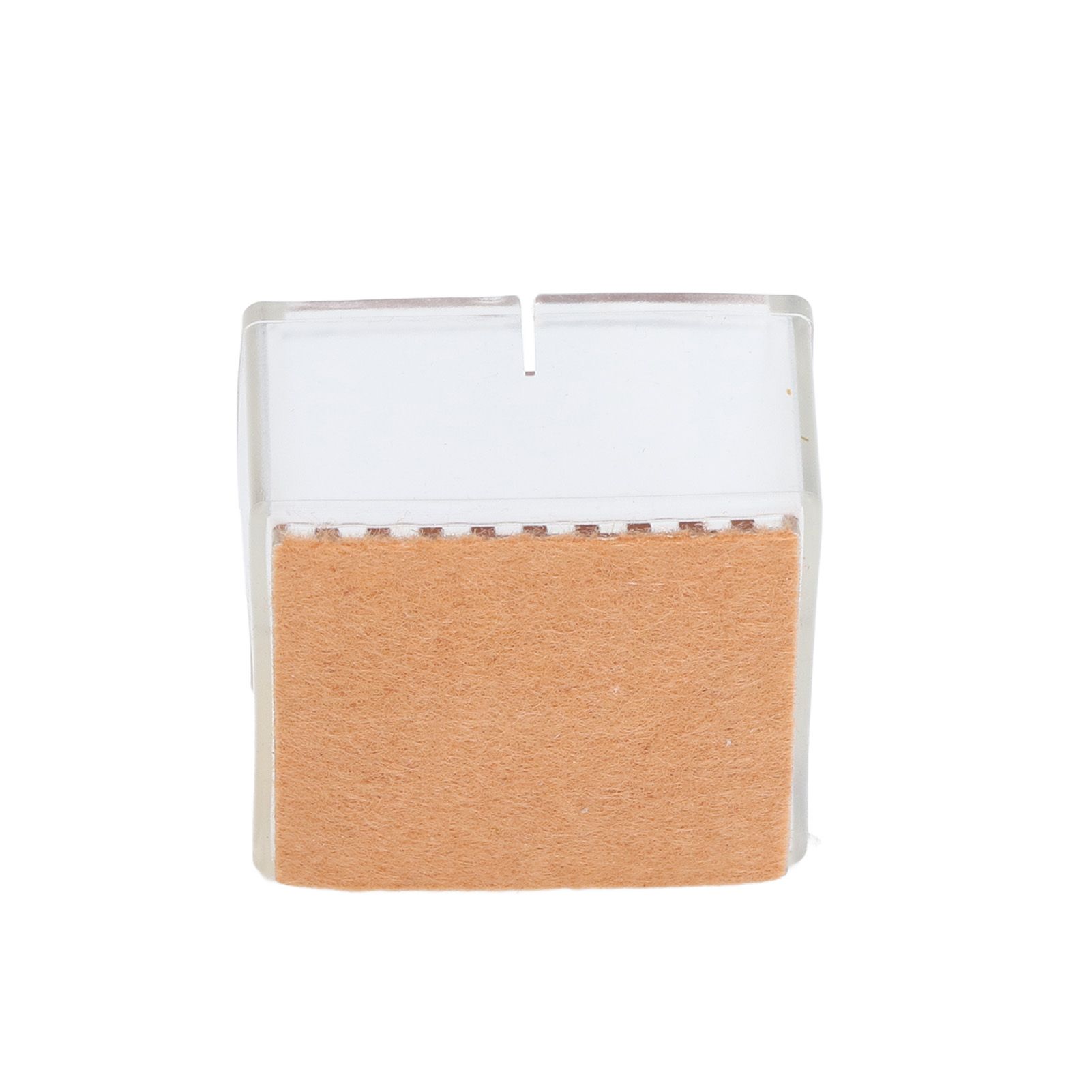 8pcs/set Silicone Chair Caps Table Foot Pads Anti Slip Transparent Square Leg view 13