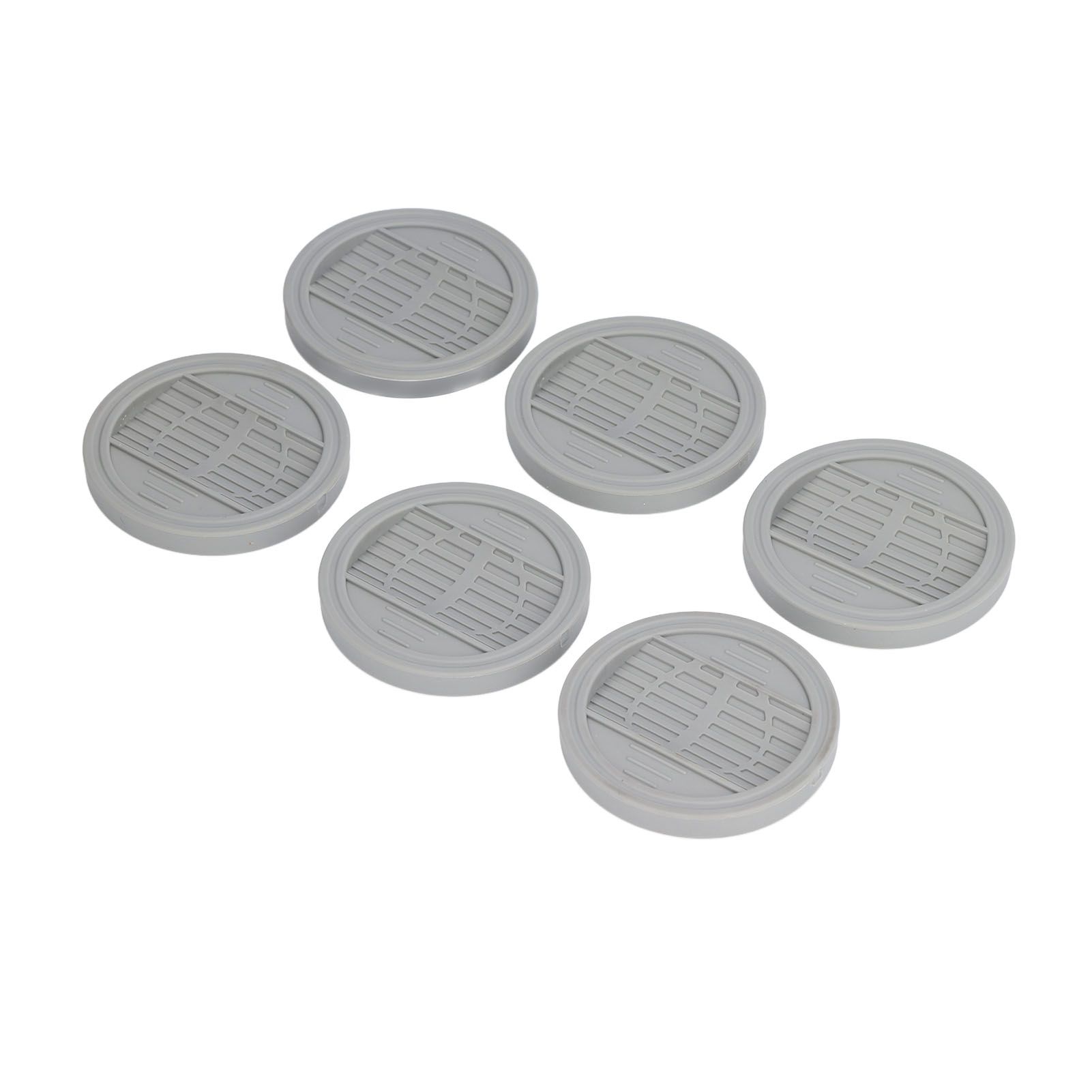 6PCS Rubber Furniture Pads Stoppers Floor Protector for Bed Office Chair view 2