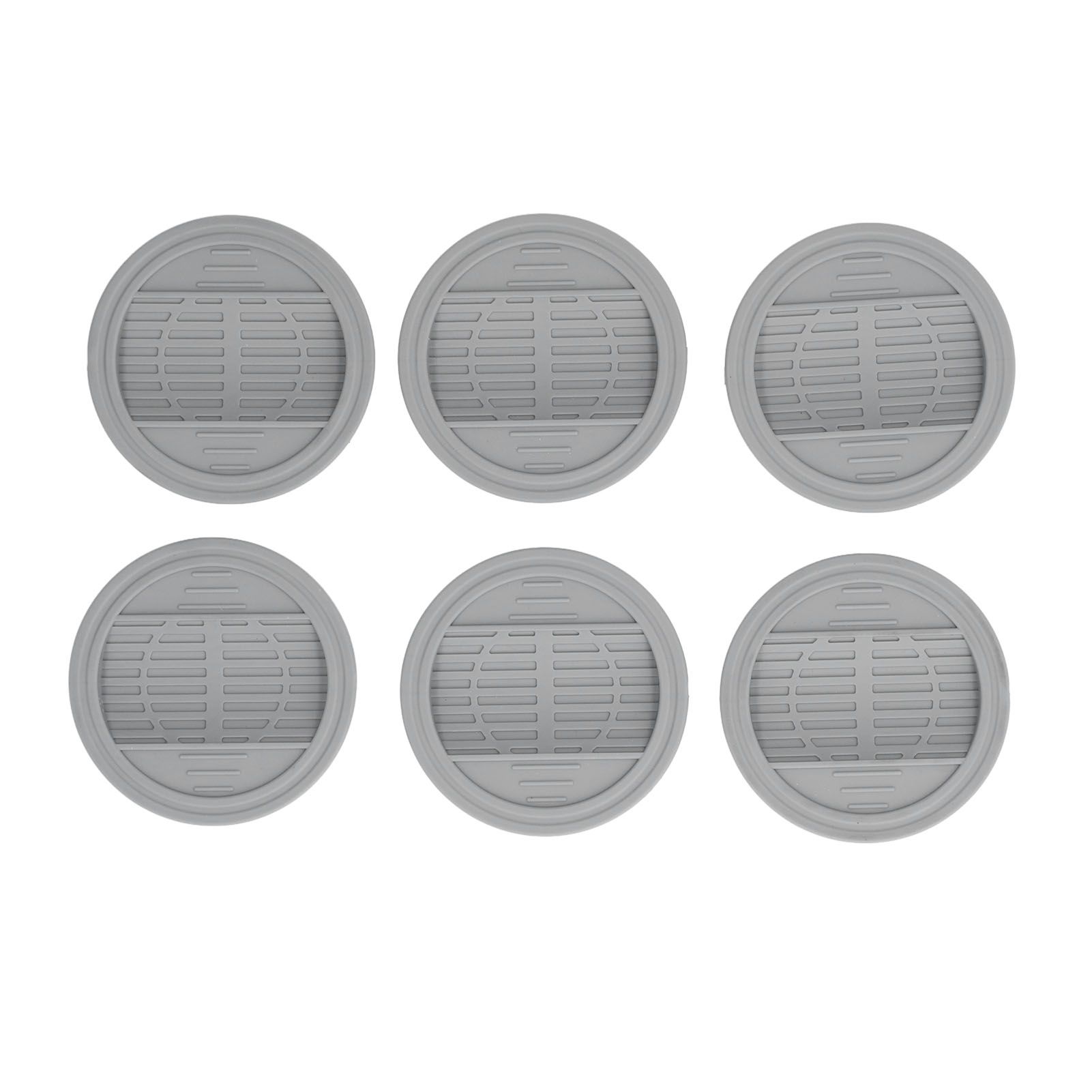 6PCS Rubber Furniture Pads Stoppers Floor Protector for Bed Office Chair view 4