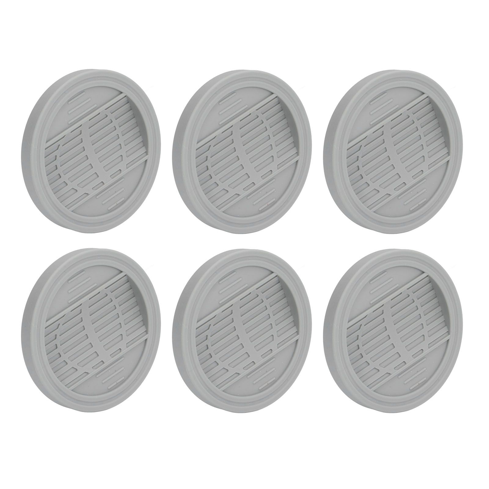 6PCS Rubber Furniture Pads Stoppers Floor Protector for Bed Office Chair view 6