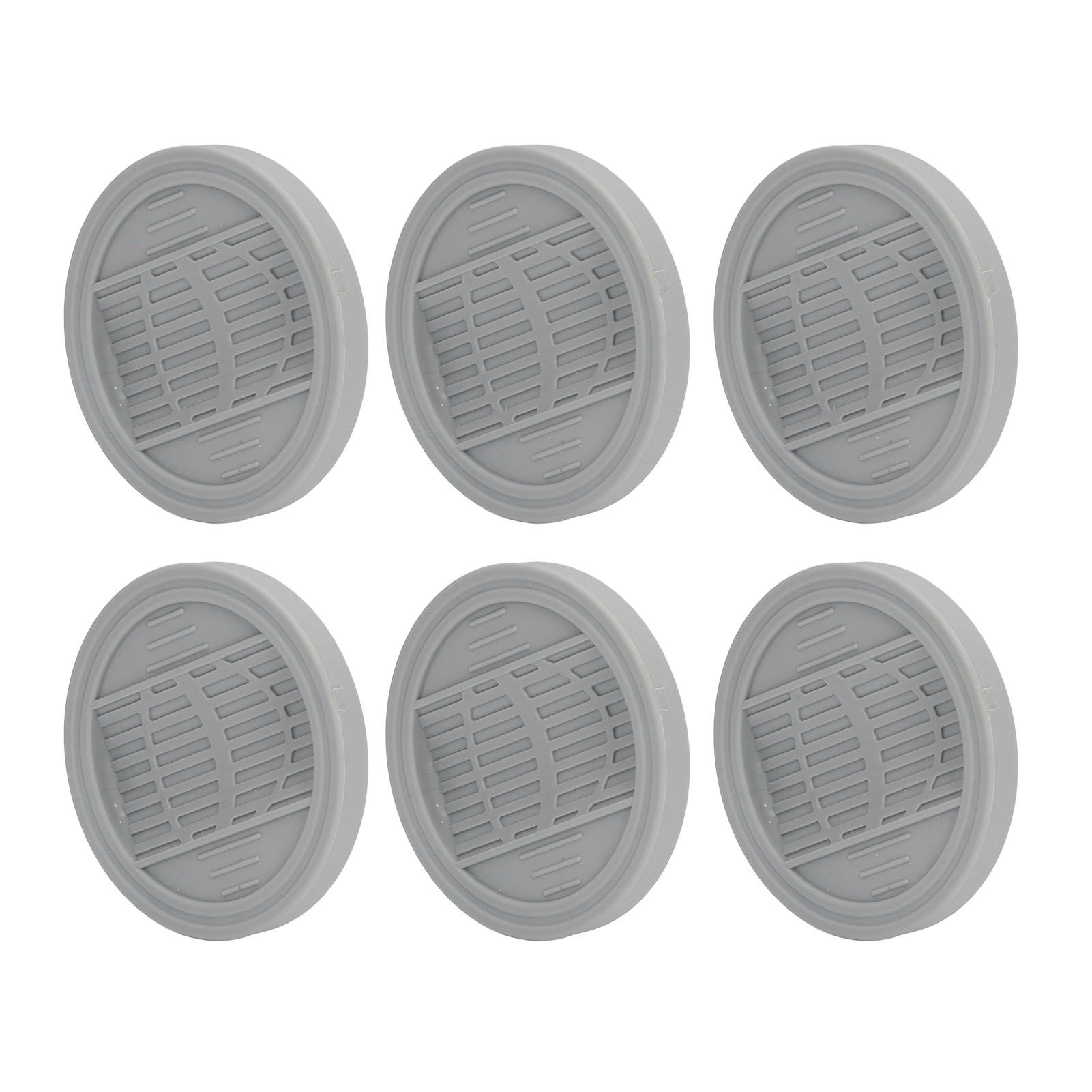 6PCS Rubber Furniture Pads Stoppers Floor Protector for Bed Office Chair view 7