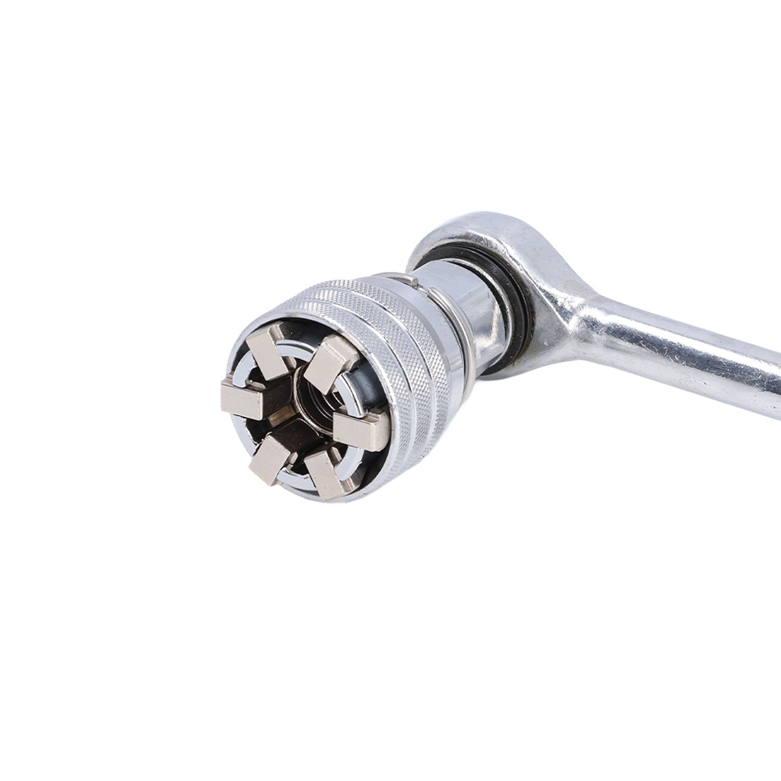 Universal Socket Wrench Tool 10‑19mm Adjustable Wrench Set Chrome Vanadium view 13