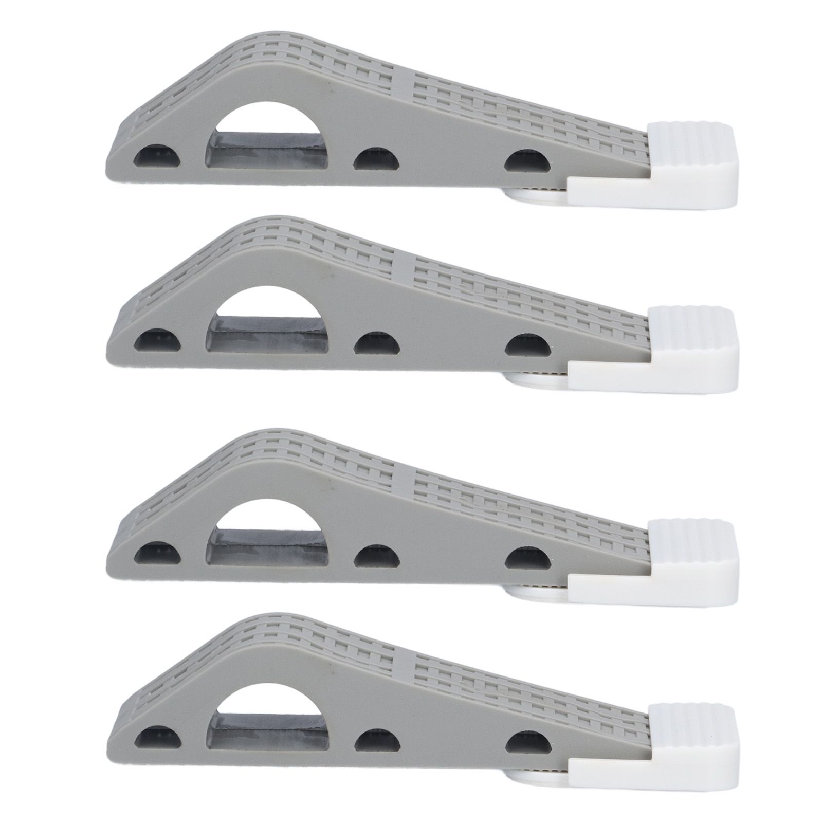 4Set Door Stoppers Non Slip Rubber Door Bottom Stop Wedge Accessories for Home view 7