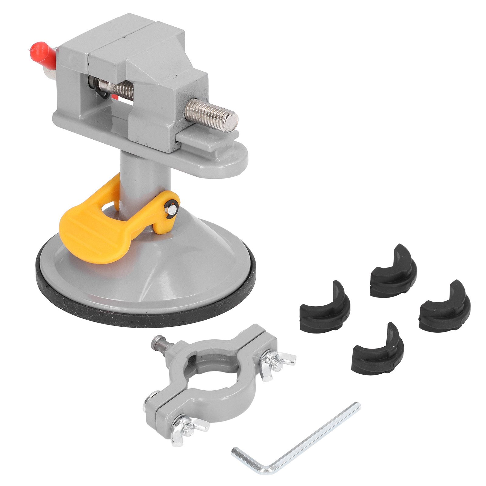 Mini Suction Vise Clamp Mini Table Suction Vise for DIY Jewelry Carving Watch view 2