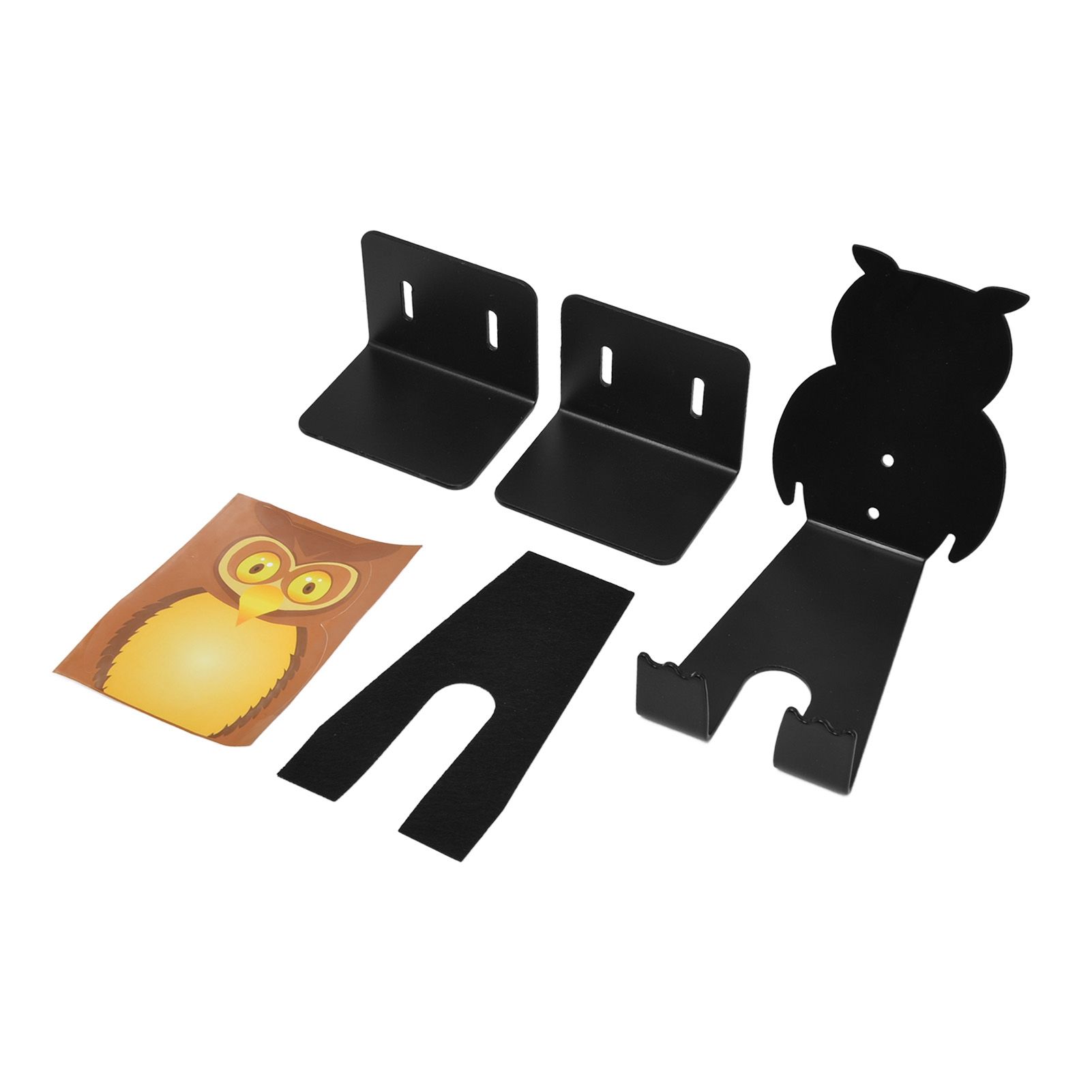 Wall Bike Rack Simple Installation Carbon Steel Owl Shape Bicycle Wall Holder view 5