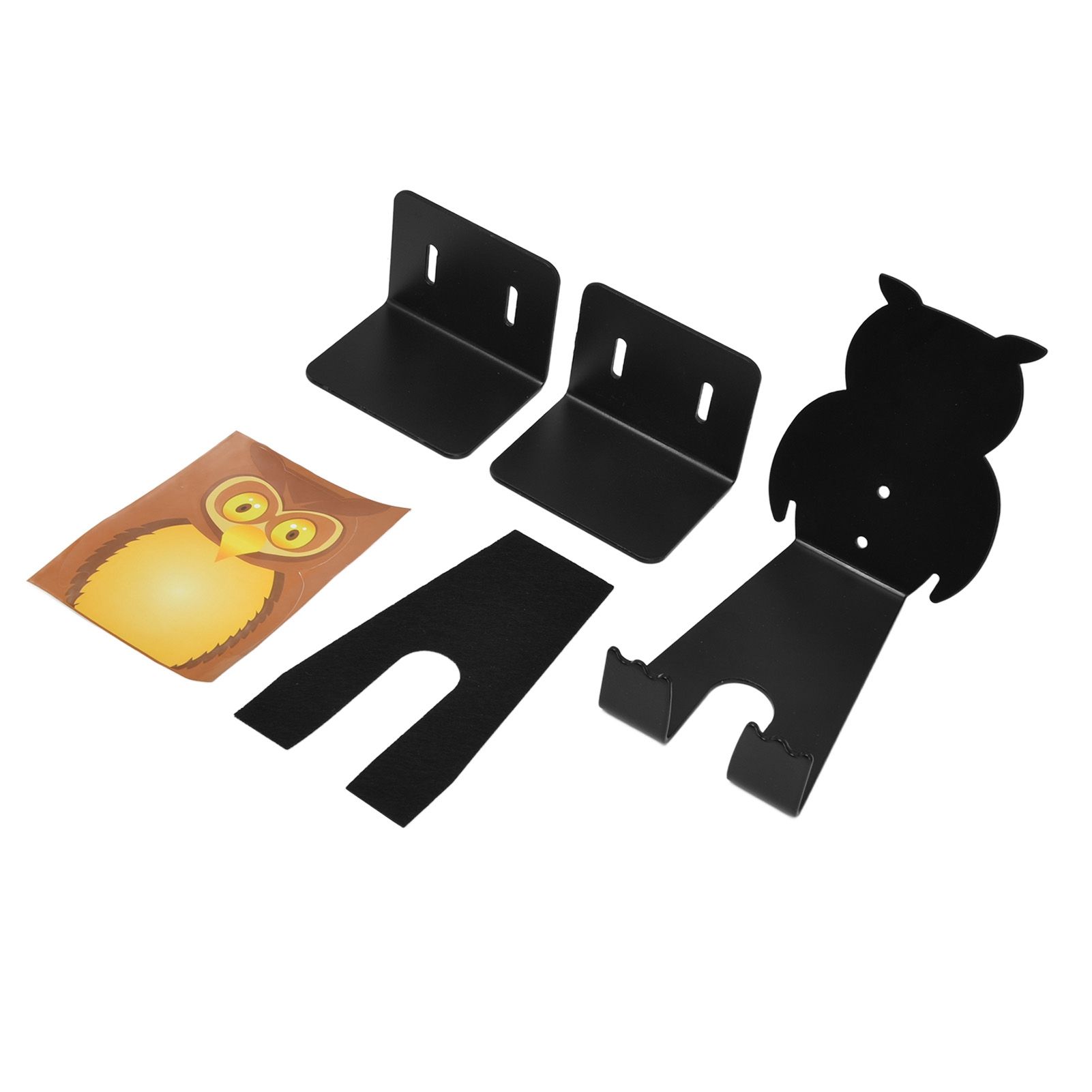 Wall Bike Rack Simple Installation Carbon Steel Owl Shape Bicycle Wall Holder view 6