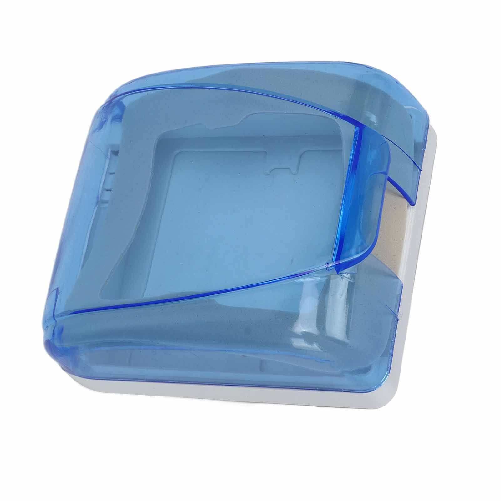Universal 86 Type Socket Waterproof Box Transparent Wall Switch Protection Box view 2