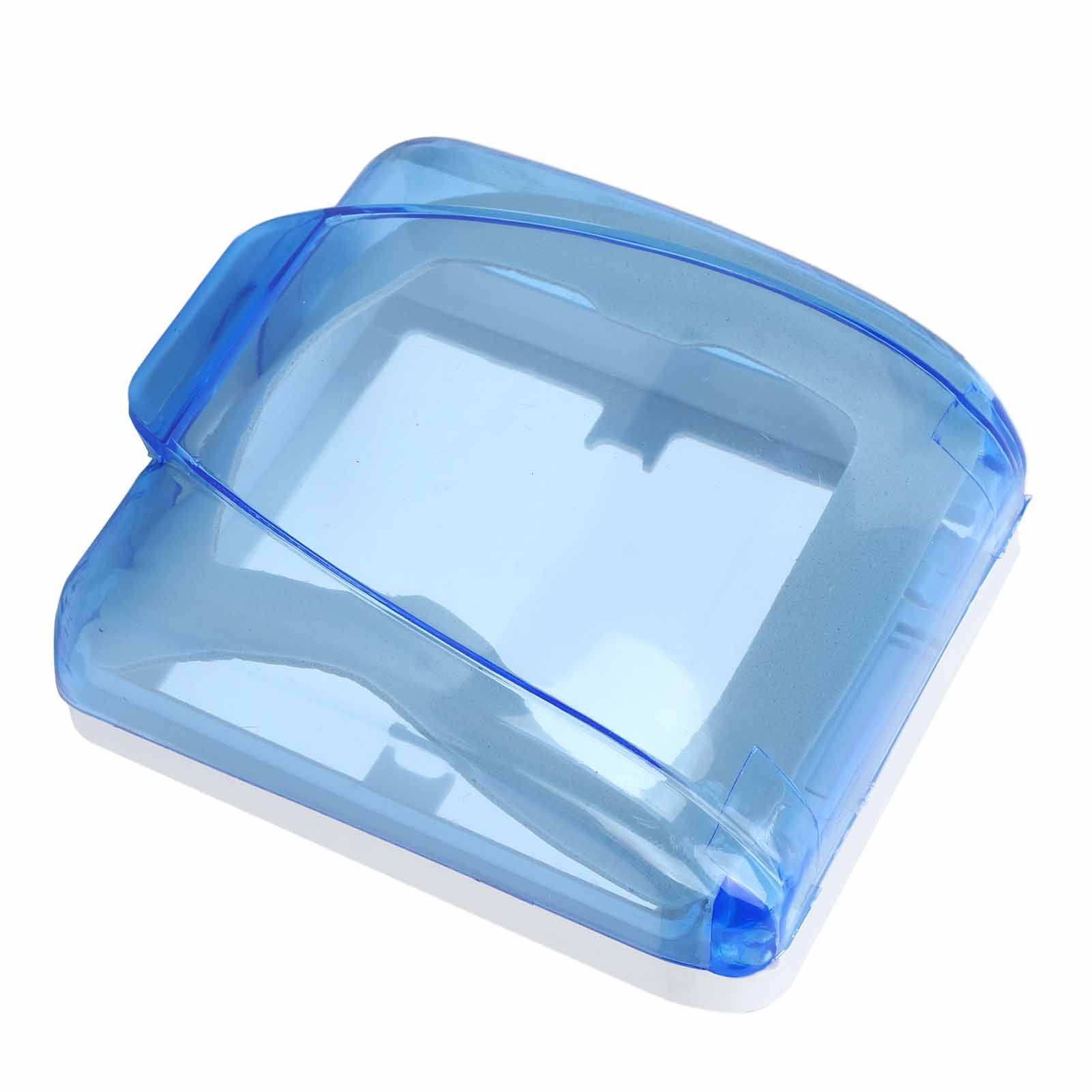 Universal 86 Type Socket Waterproof Box Transparent Wall Switch Protection Box view 5