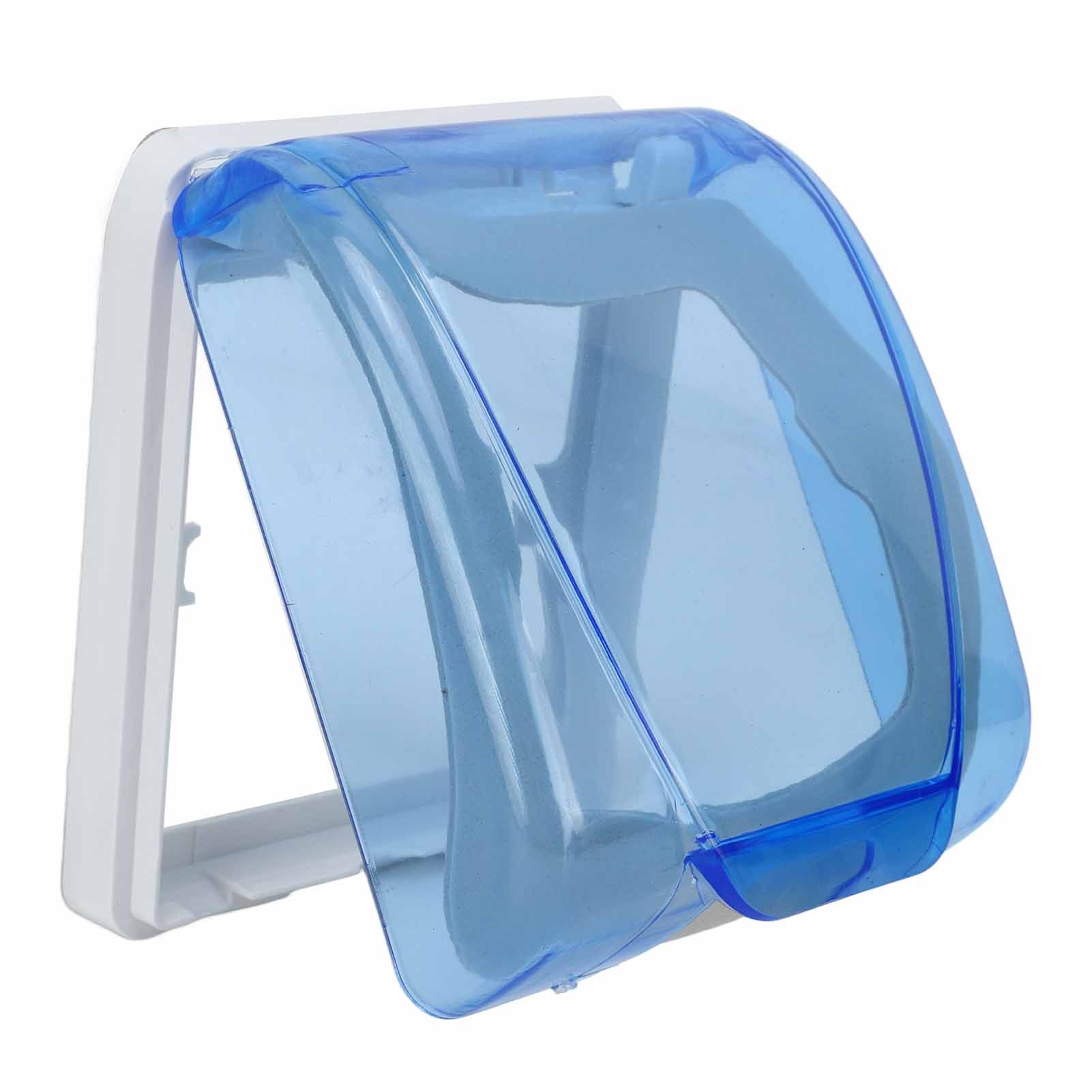 Universal 86 Type Socket Waterproof Box Transparent Wall Switch Protection Box view 8