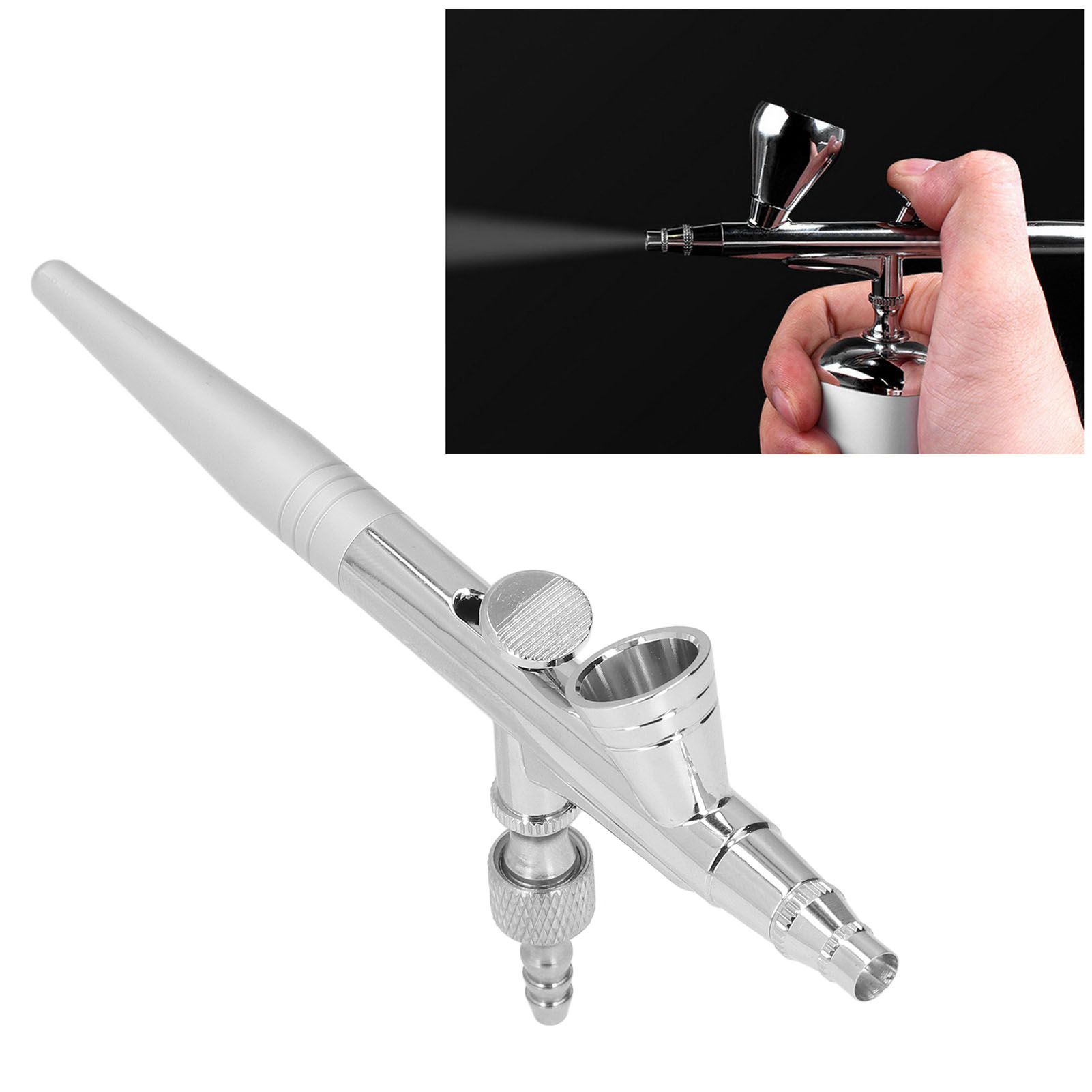 Airbrush Kit G1/8 Paint Spray Pen with Dropper and Wrench for Home Decoration view 11