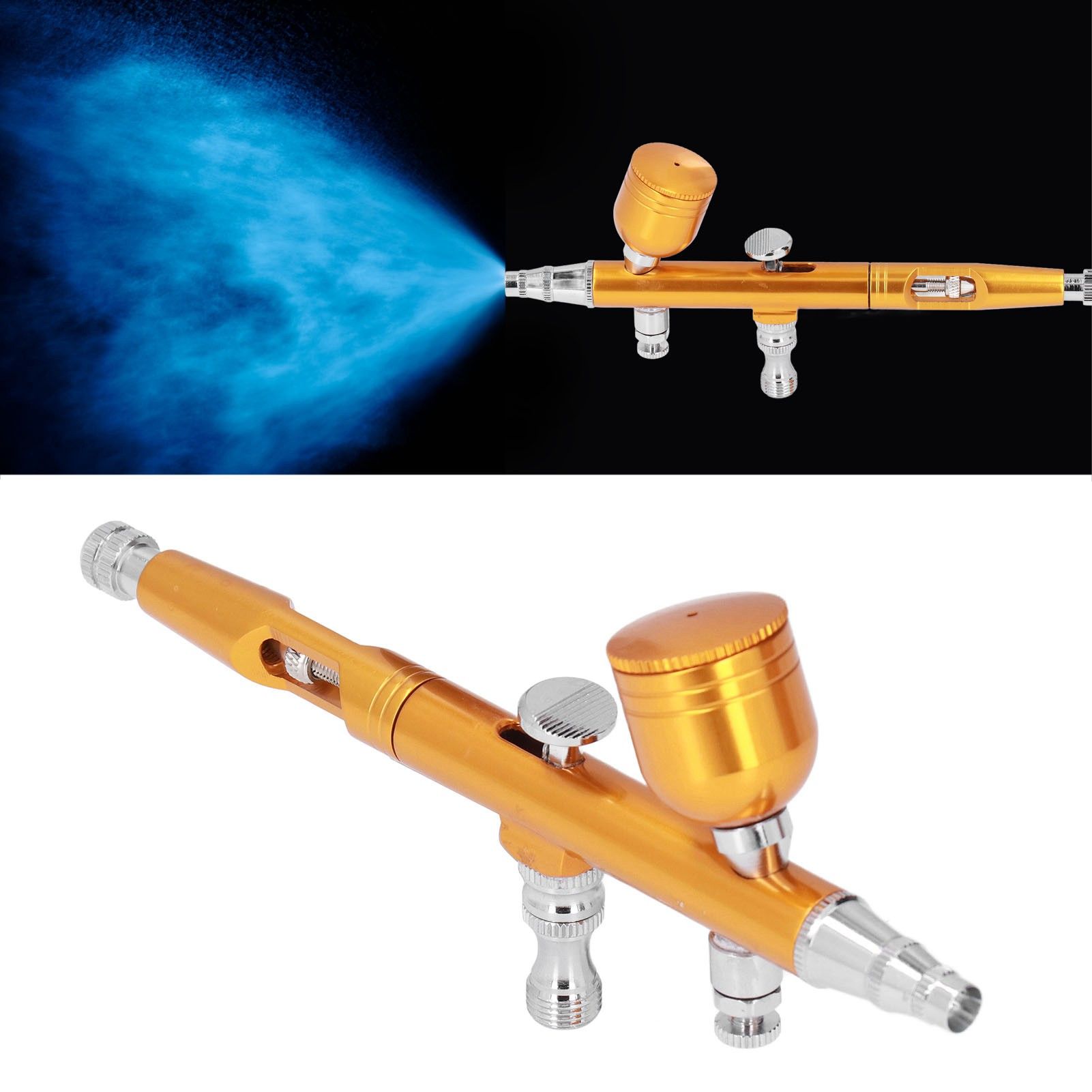 Airbrush Portable Small G1/8 DIY Paint Spray Gun Brass Airbrush For Makeup view 11