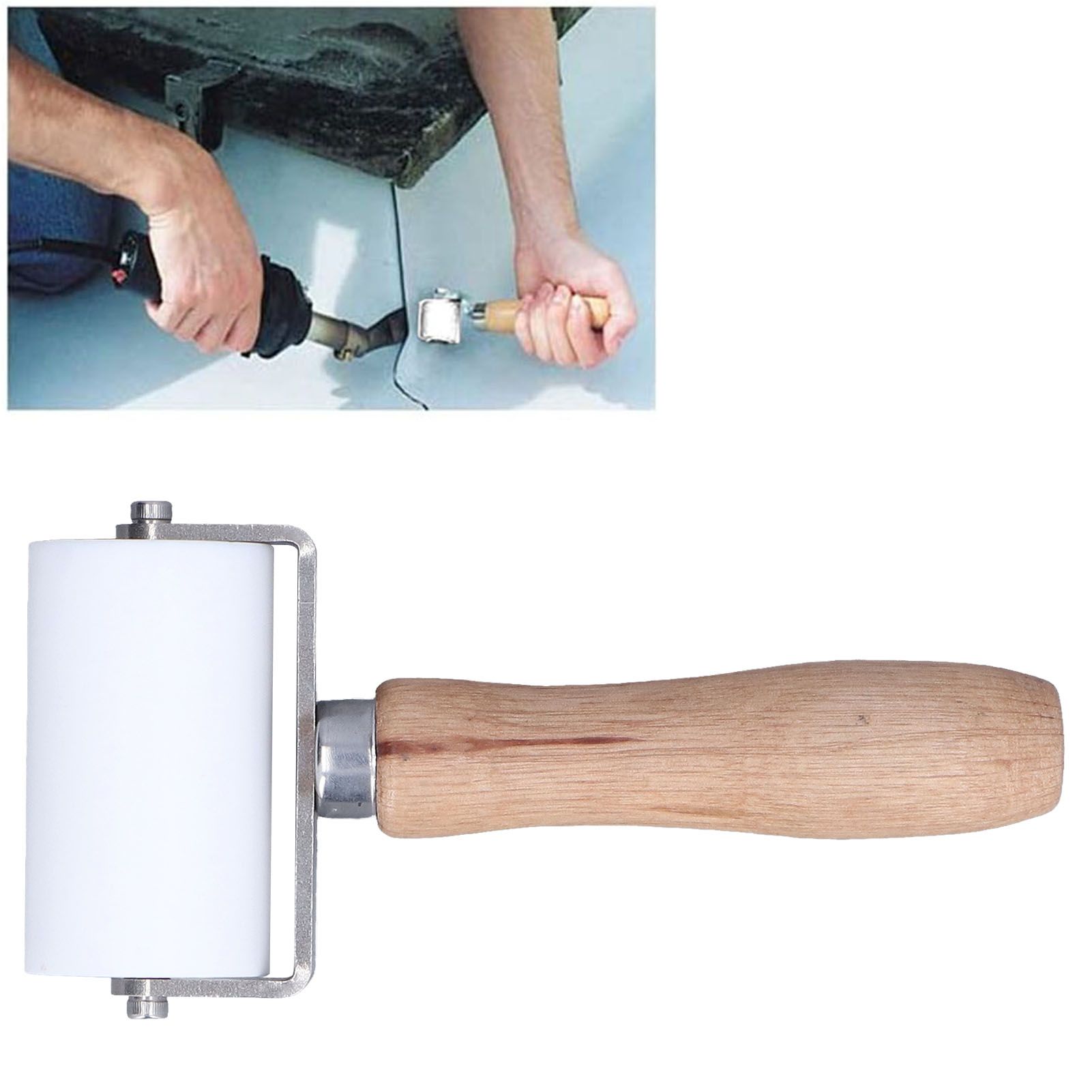 Silicone Seam Roller Approx 2.8in Detachable Structure Double Direction view 11