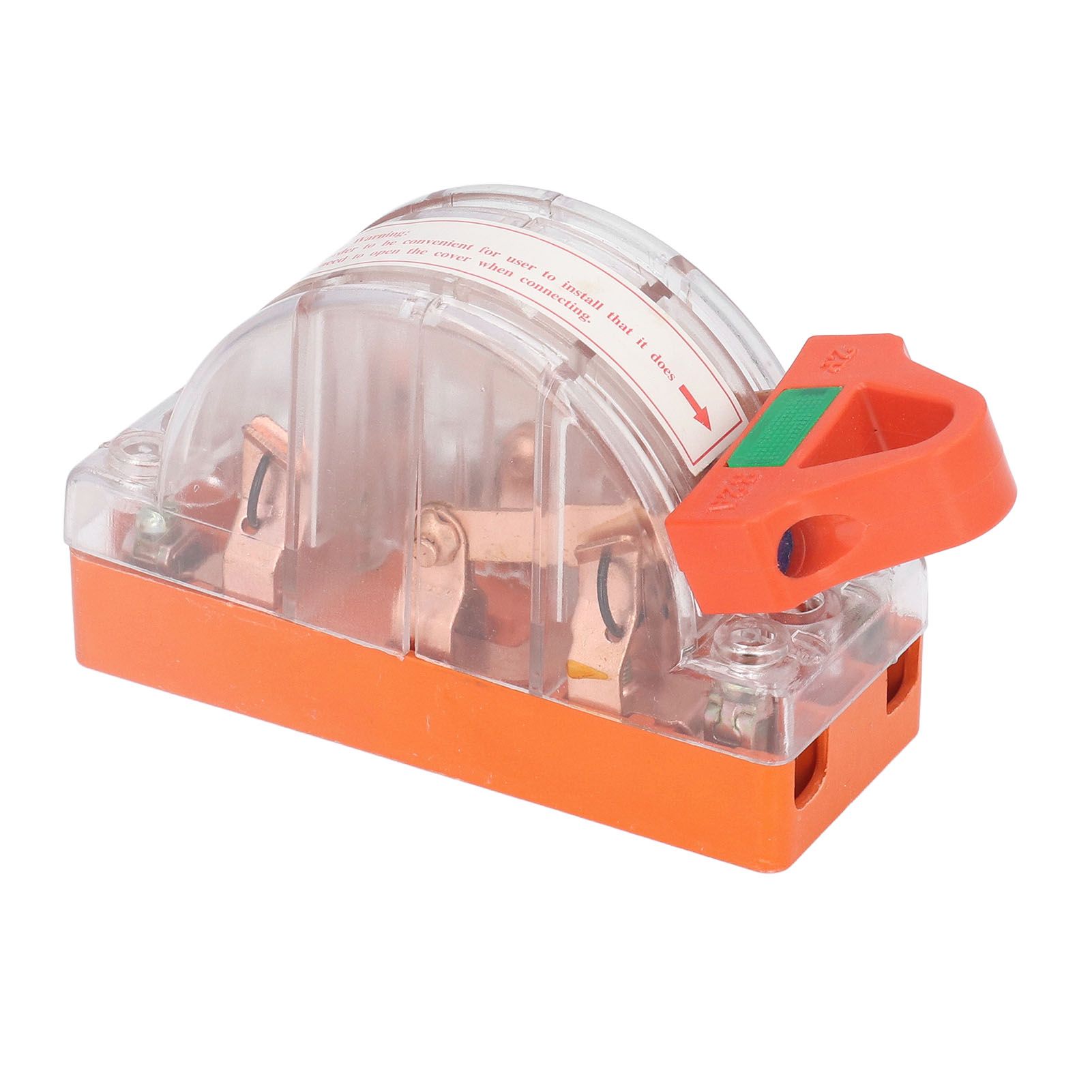 Transparent Knife Switch 2P 32A Double Pole Against Electric Shock Safety view 10