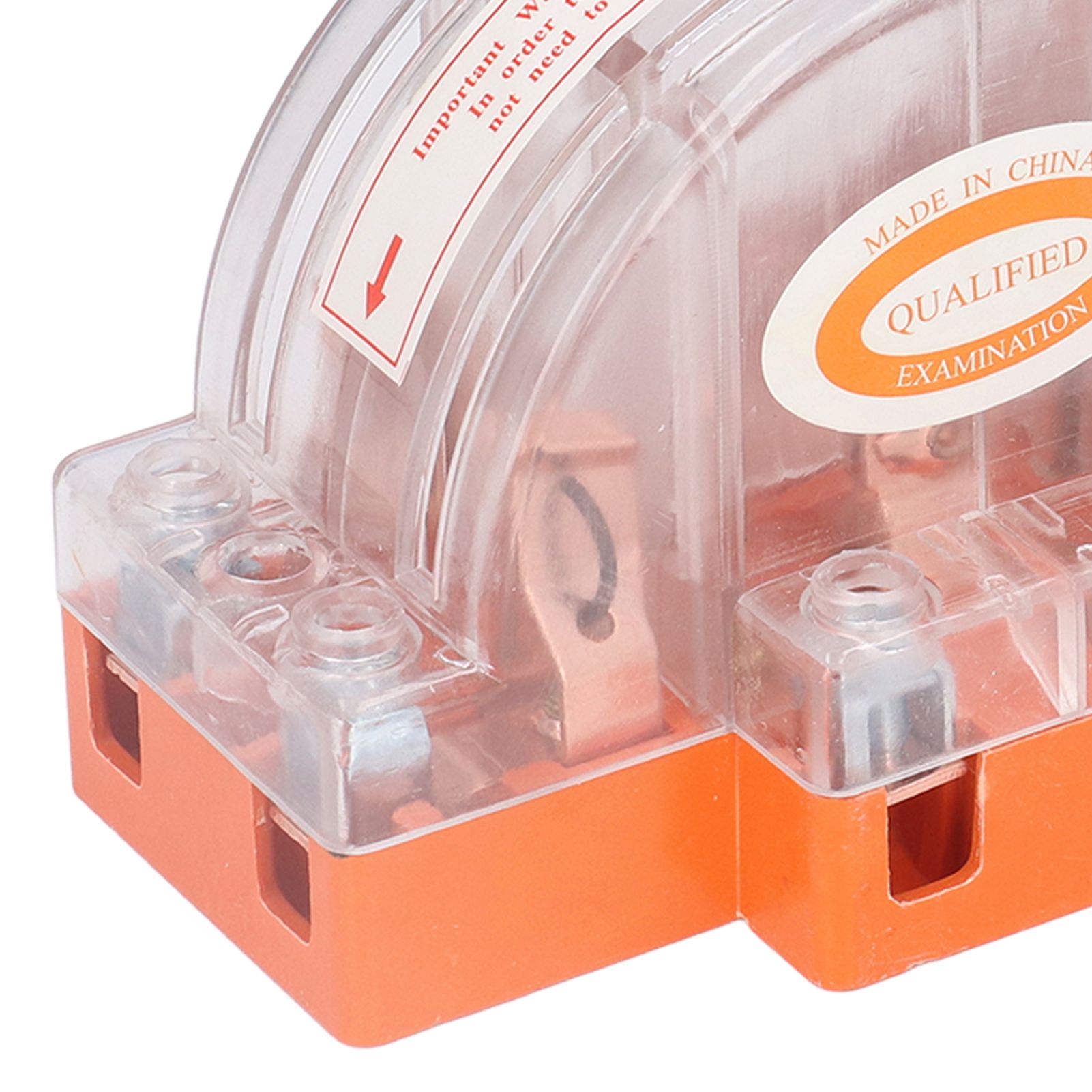 Knife Switch 2P 63A Pure Copper LED Bidirectional Dual Throw with Transparent view 13