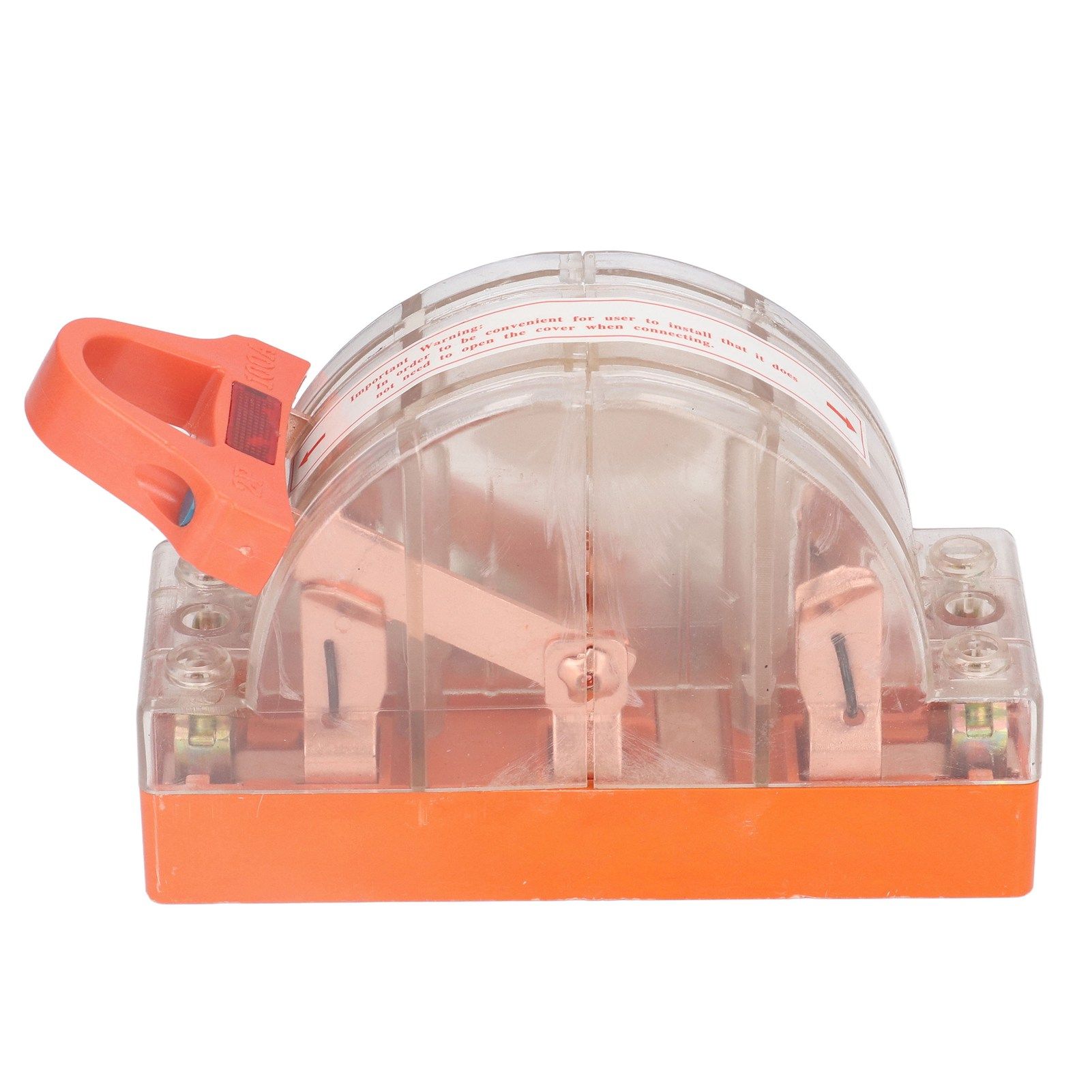 Double Pole Knife Switch Transparent Shell 2P 100A Safety Knife Switch with view 14