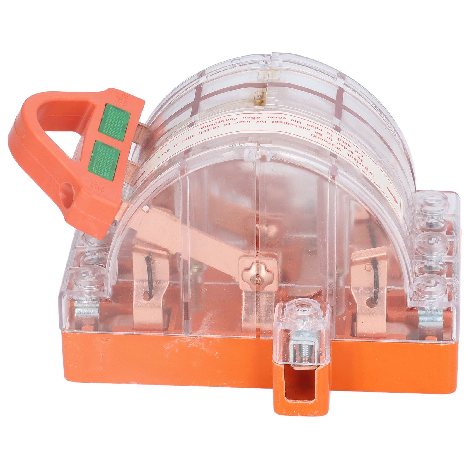 3 Pole Knife Switch Anti Electrical Shock Good Contact 63A AC380V Safety Knife view 7