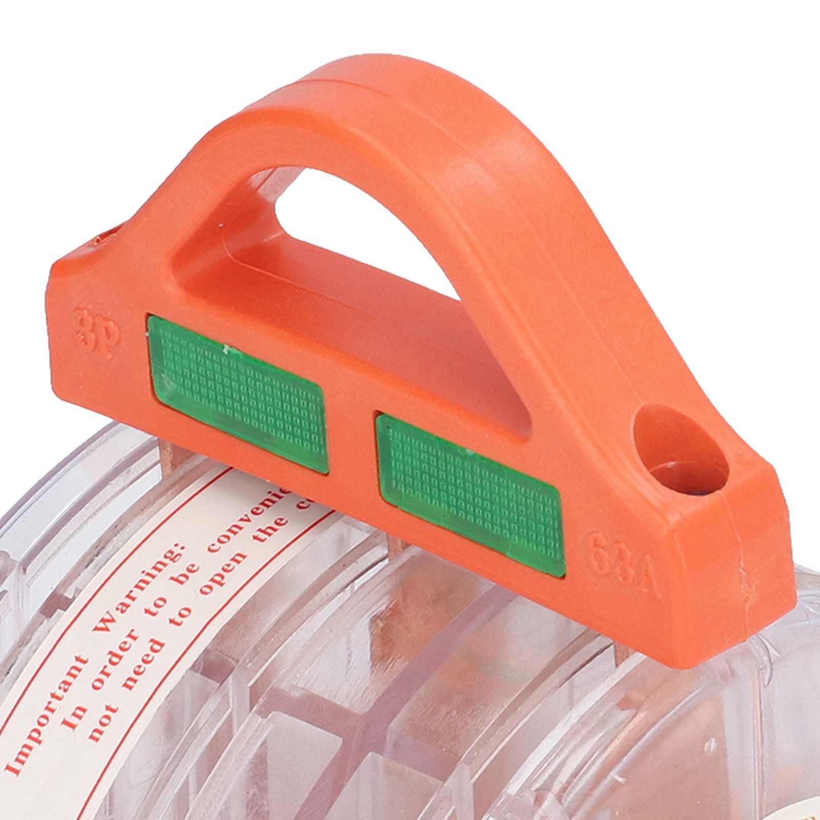 3 Pole Knife Switch Anti Electrical Shock Good Contact 63A AC380V Safety Knife view 15