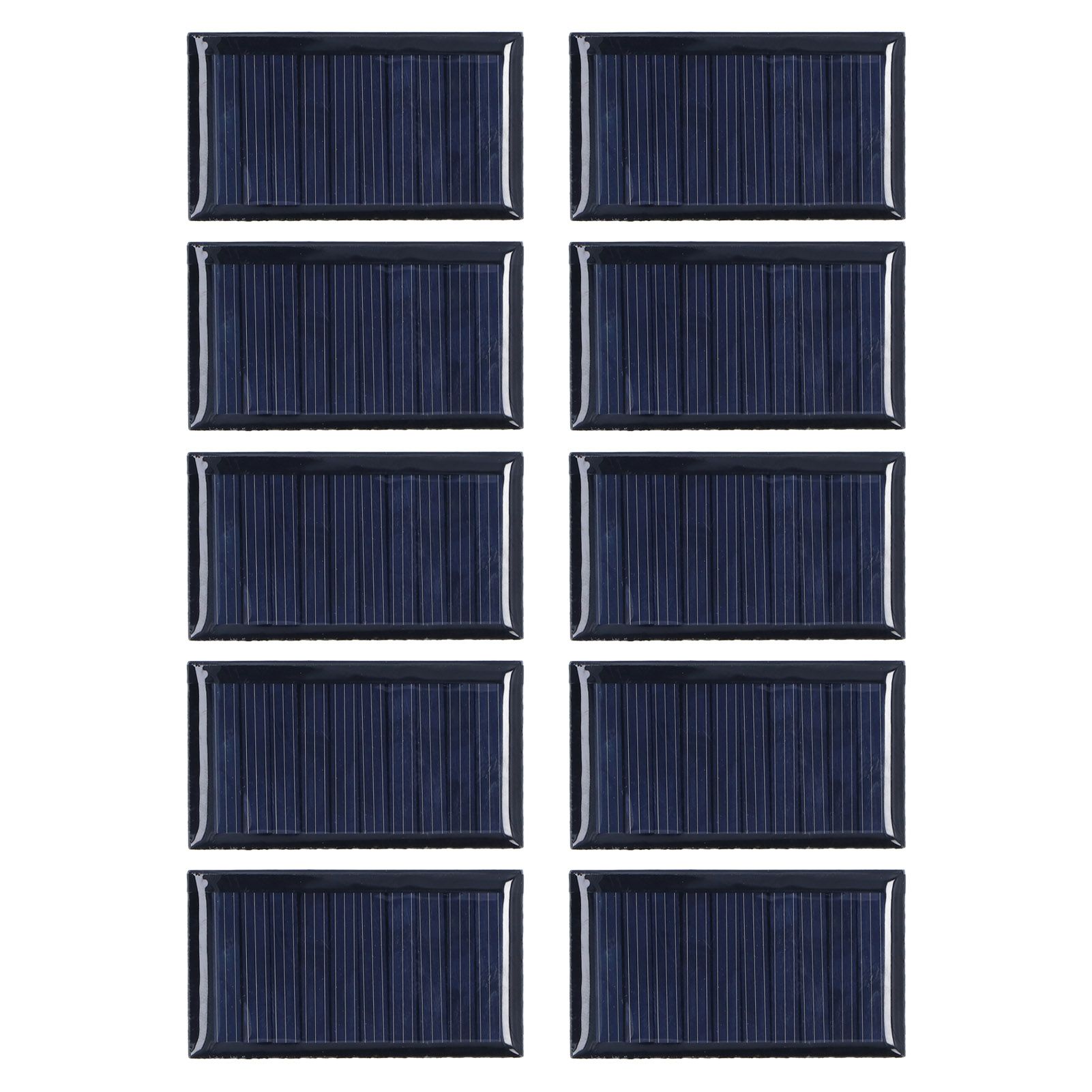 10pcs Small Solar Cell Weather Resistant DIY Solar Panel Module for Science