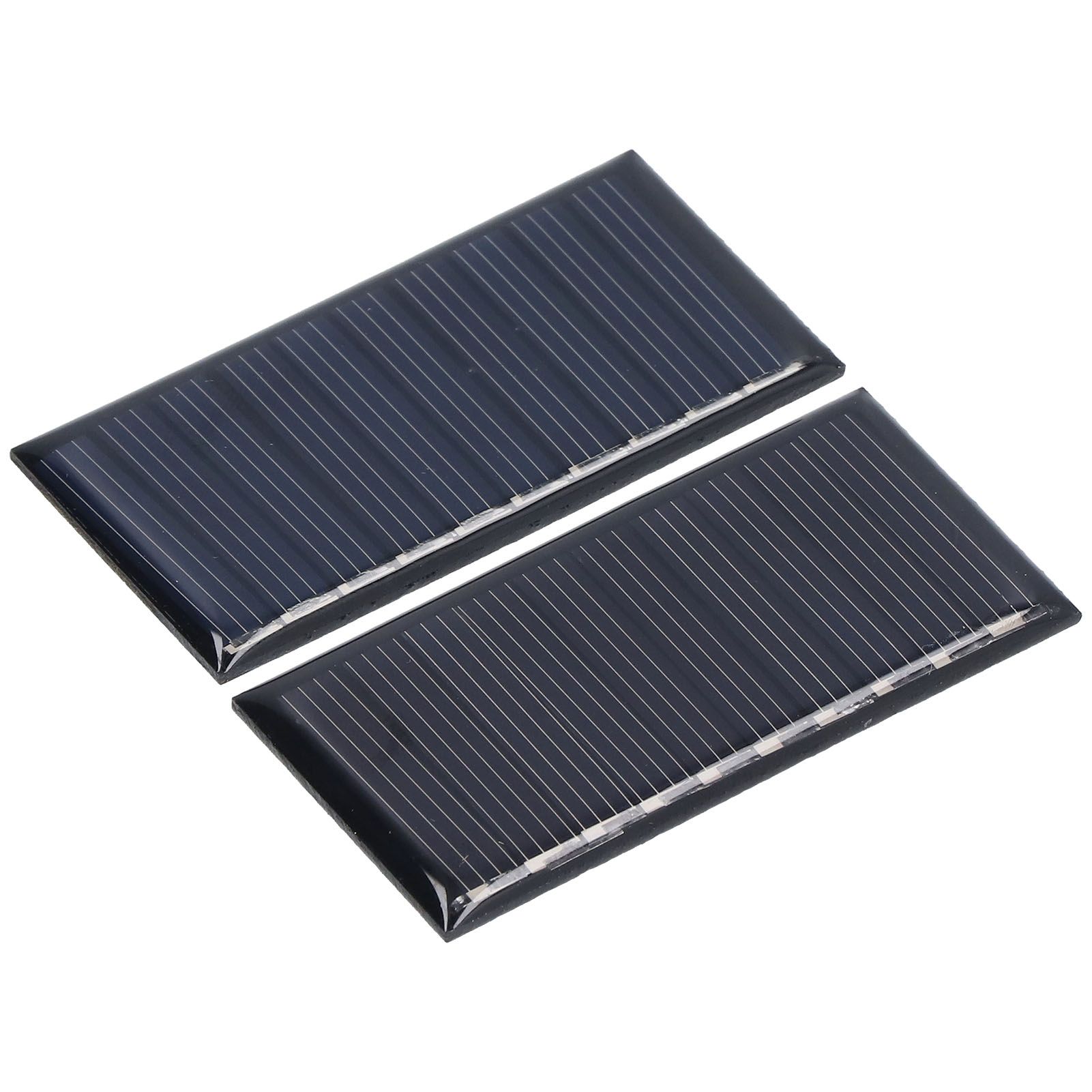 2Pcs Mini Solar Panels 0.25W 5V Portable Mini Polycrystalline Silicon view 4