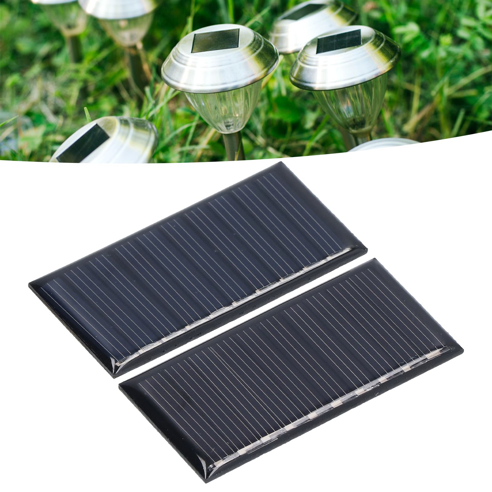 2Pcs Mini Solar Panels 0.25W 5V Portable Mini Polycrystalline Silicon view 11