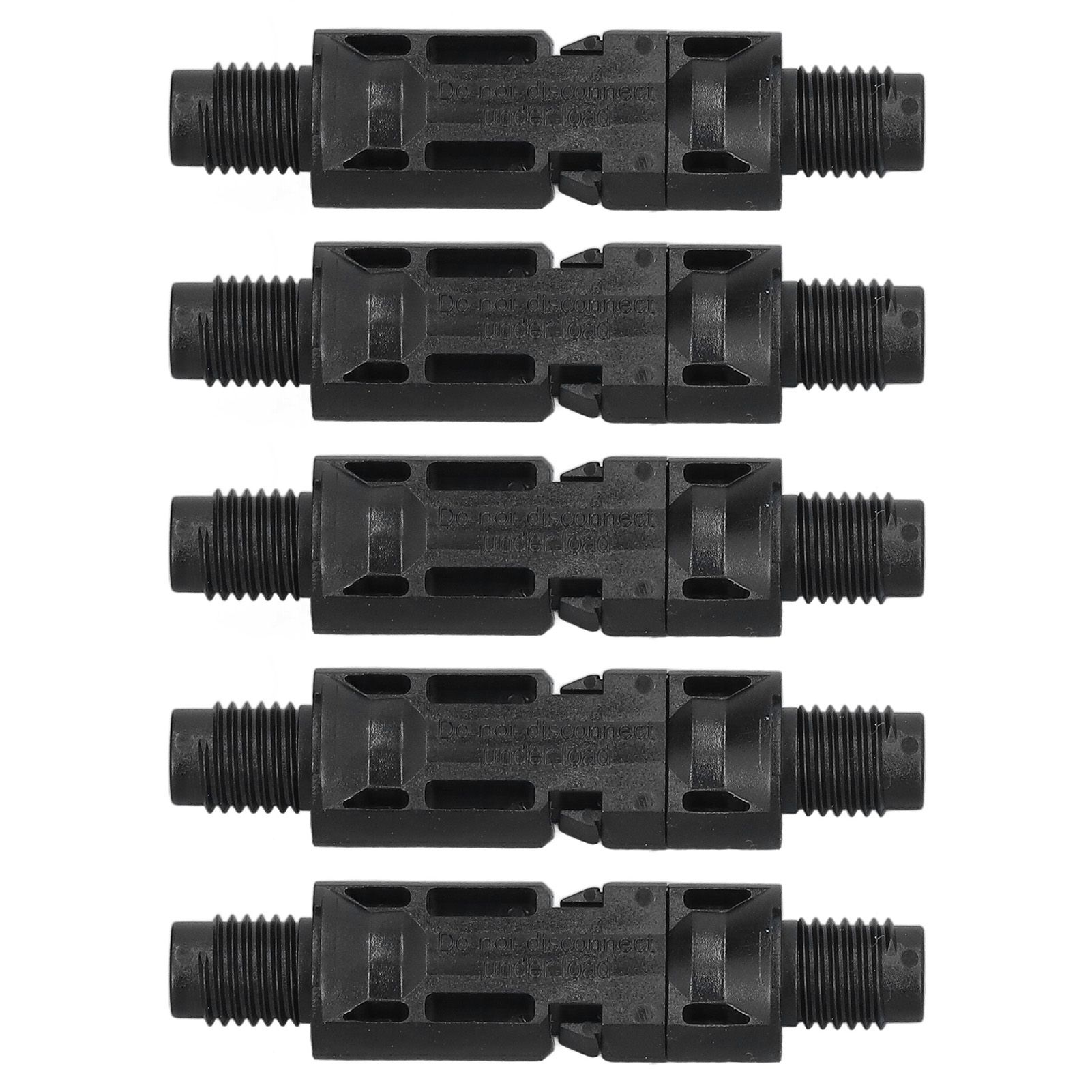5 Sets Solar Branch Connectors UV Protection Male Female Header Board End view 2