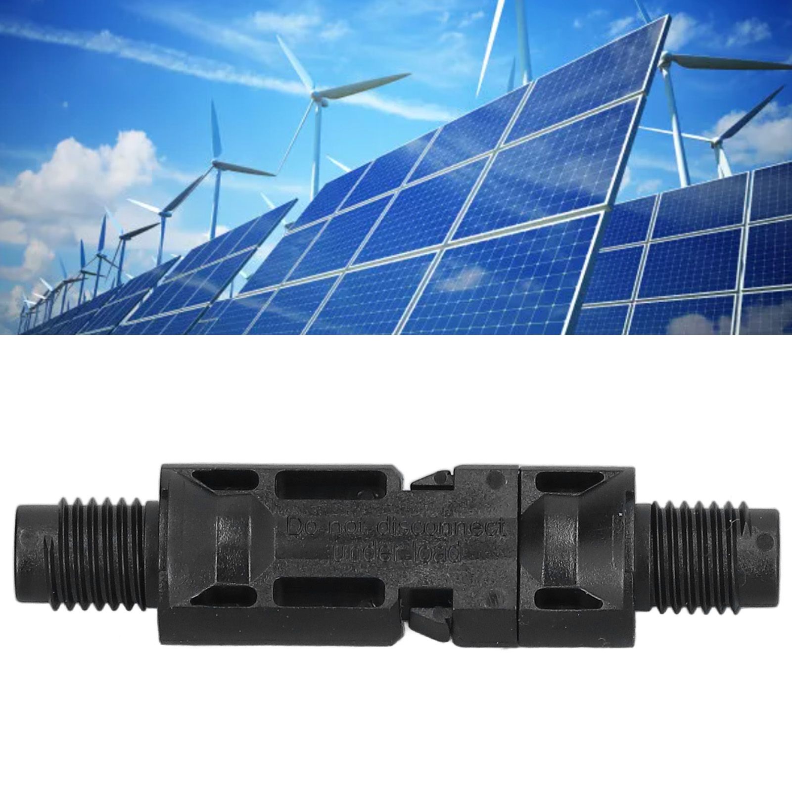 5 Sets Solar Branch Connectors UV Protection Male Female Header Board End view 11